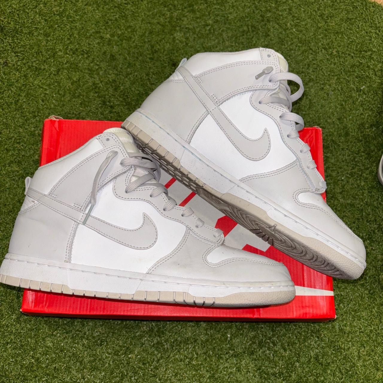 Nike Nike Dunk High “Retro White Vast Grey” Size US 11 / EU 44 - 3 Thumbnail