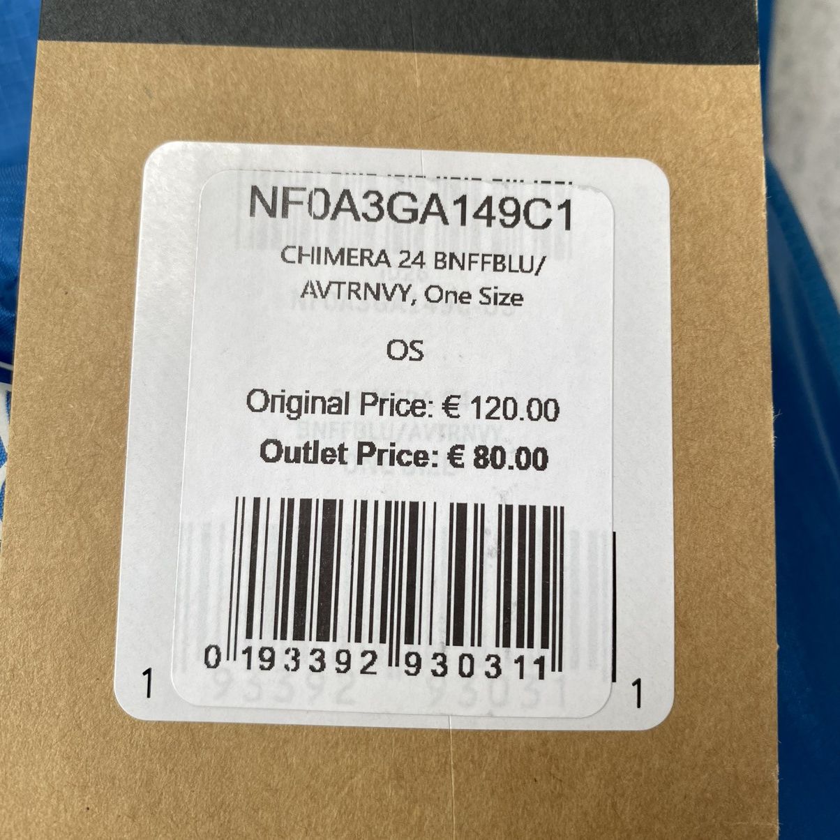 The North Face The North Face Chimera 24L Hiking Backpack Dyno Cinch System Size ONE SIZE - 16 Thumbnail