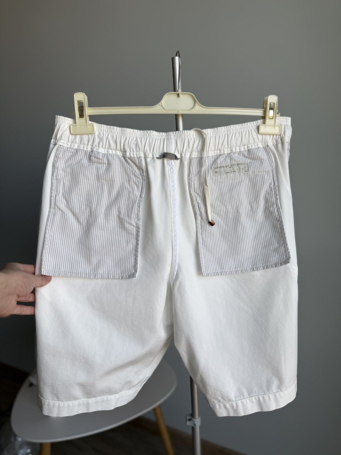 Brunello Cucinelli Brunello Cucinelli Bermuda Cargo Pockets Shorts Size US 36 / EU 52 - 10 Thumbnail