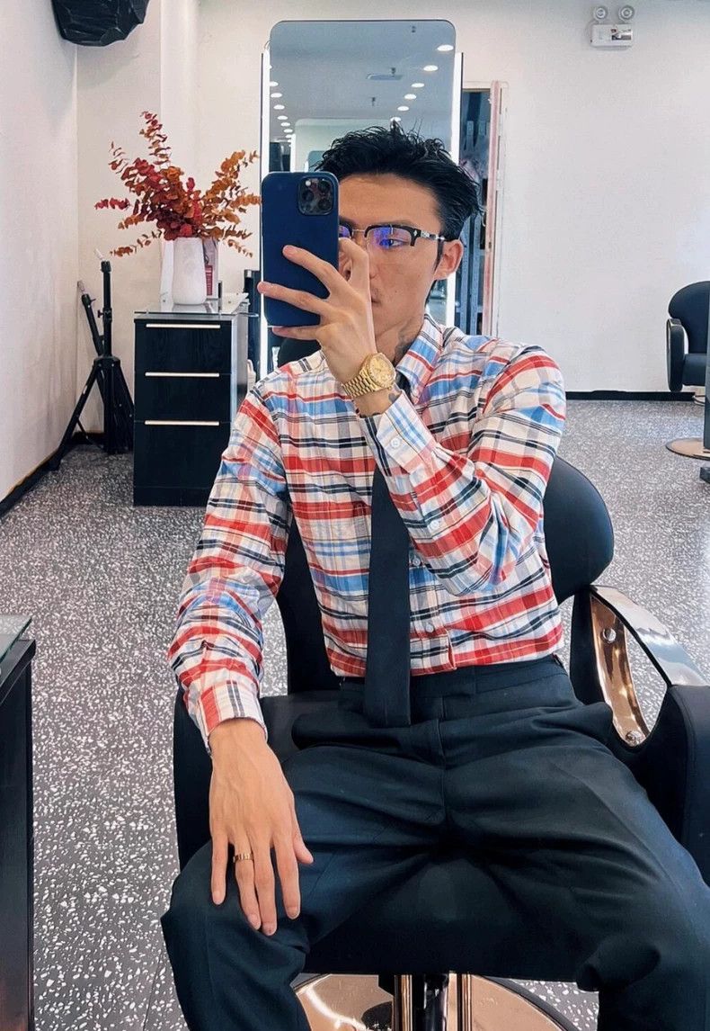 Thom Browne Thom Browne Rare plaid shirt 2503-Nextarrow Size US XS / EU 42 / 0 - 6 Thumbnail