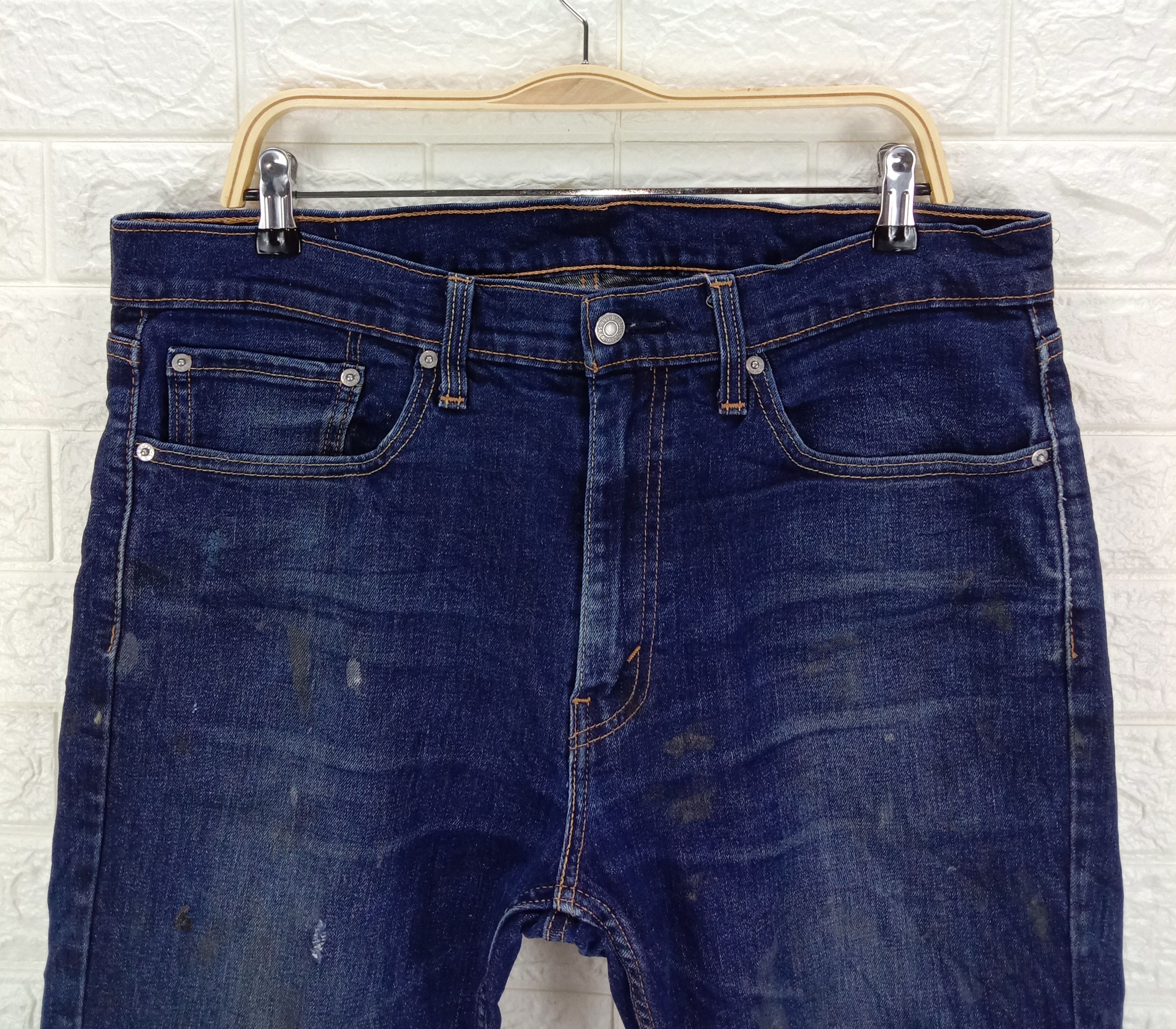 Levi's Vintage Levi's 514 Jeans Slim Straight Distressed Denim Size US 36 / EU 52 - 2 Thumbnail