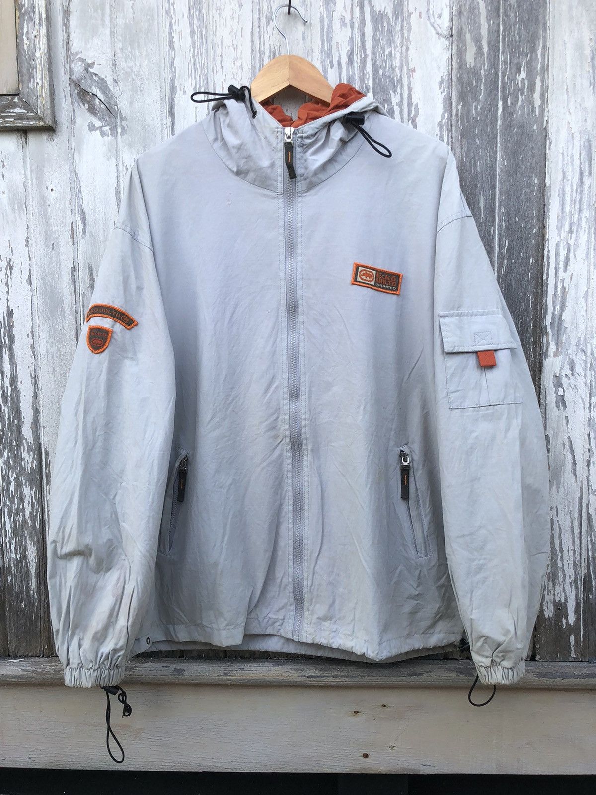 Ecko Unltd. × Vintage 🔥Vintage🔥Y2K Oversized Ecko Unlimited Fullzipper Jacket Size US XL / EU 56 / 4 - 2 Thumbnail