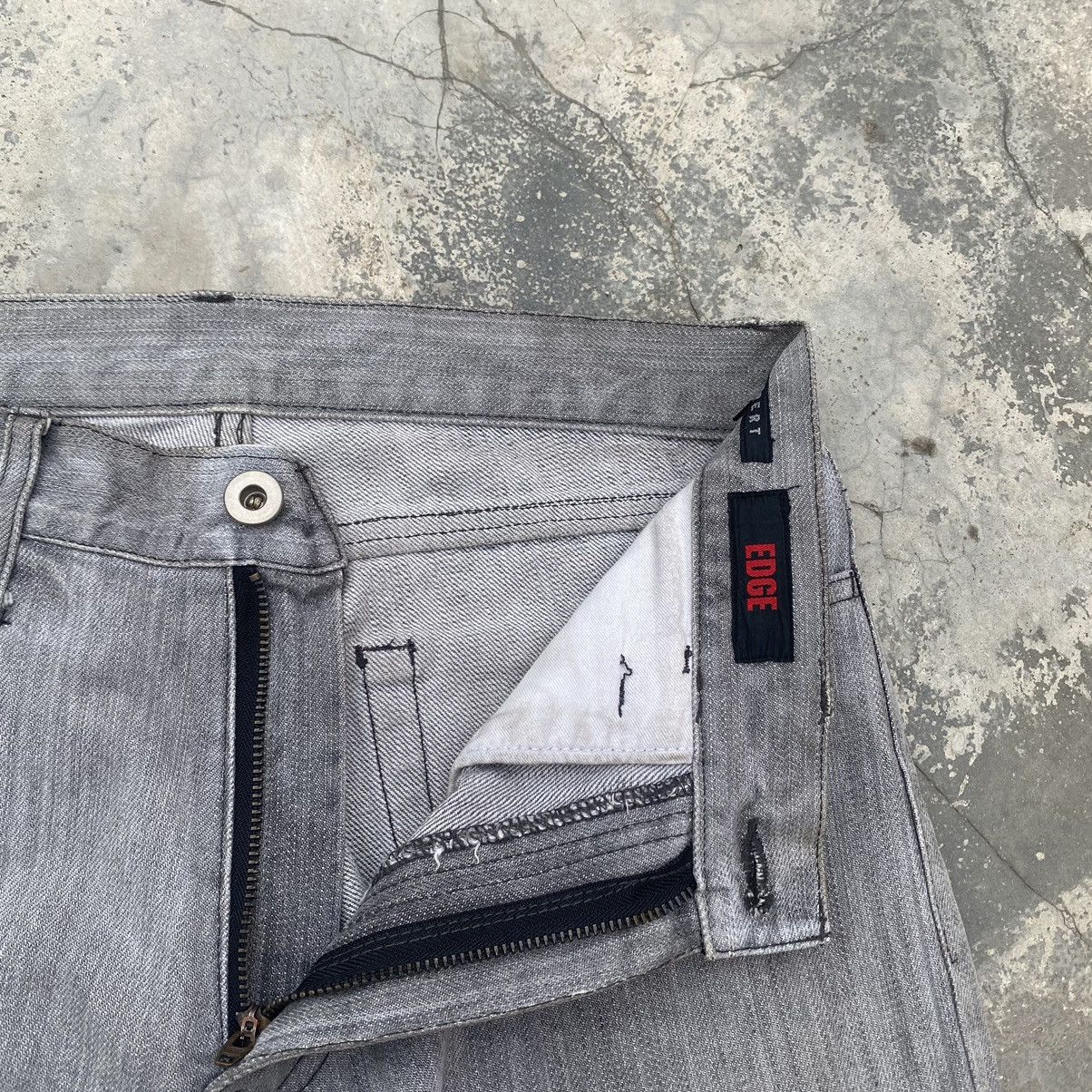 If Six Was Nine × Japanese Brand RUPERT EDGE Grey Flare Size US 29 - 12 Thumbnail