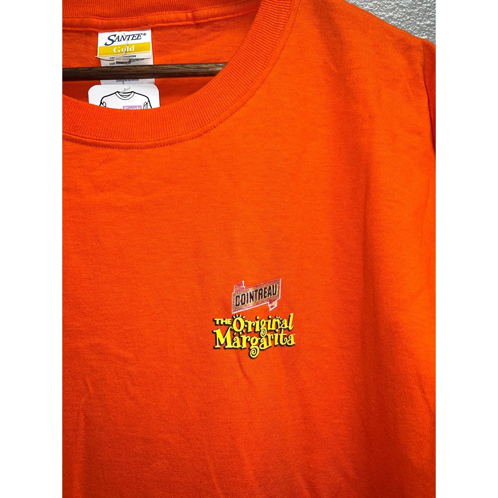Vintage Vintage Cointreau Shirt The Original Margarita Liquor Tee L Size US L / EU 52-54 / 3 - 3 Thumbnail