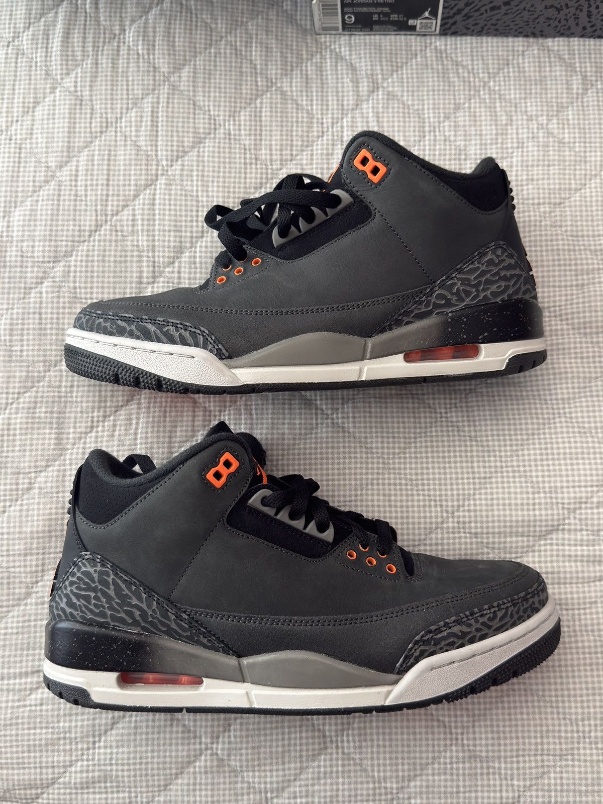 Jordan Brand Air Jordan 3 Retro ‘ Fear Pack 2023 ‘ Size US 9 / EU 42 - 1 Thumbnail