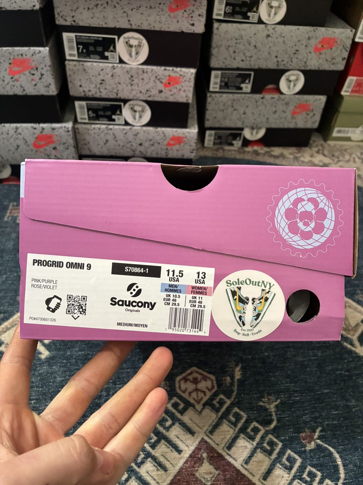 Saucony Saucony ProGrid Omni 9 Jae Tips To Do List Brand New Size US 11.5 / EU 44-45 - 10 Thumbnail