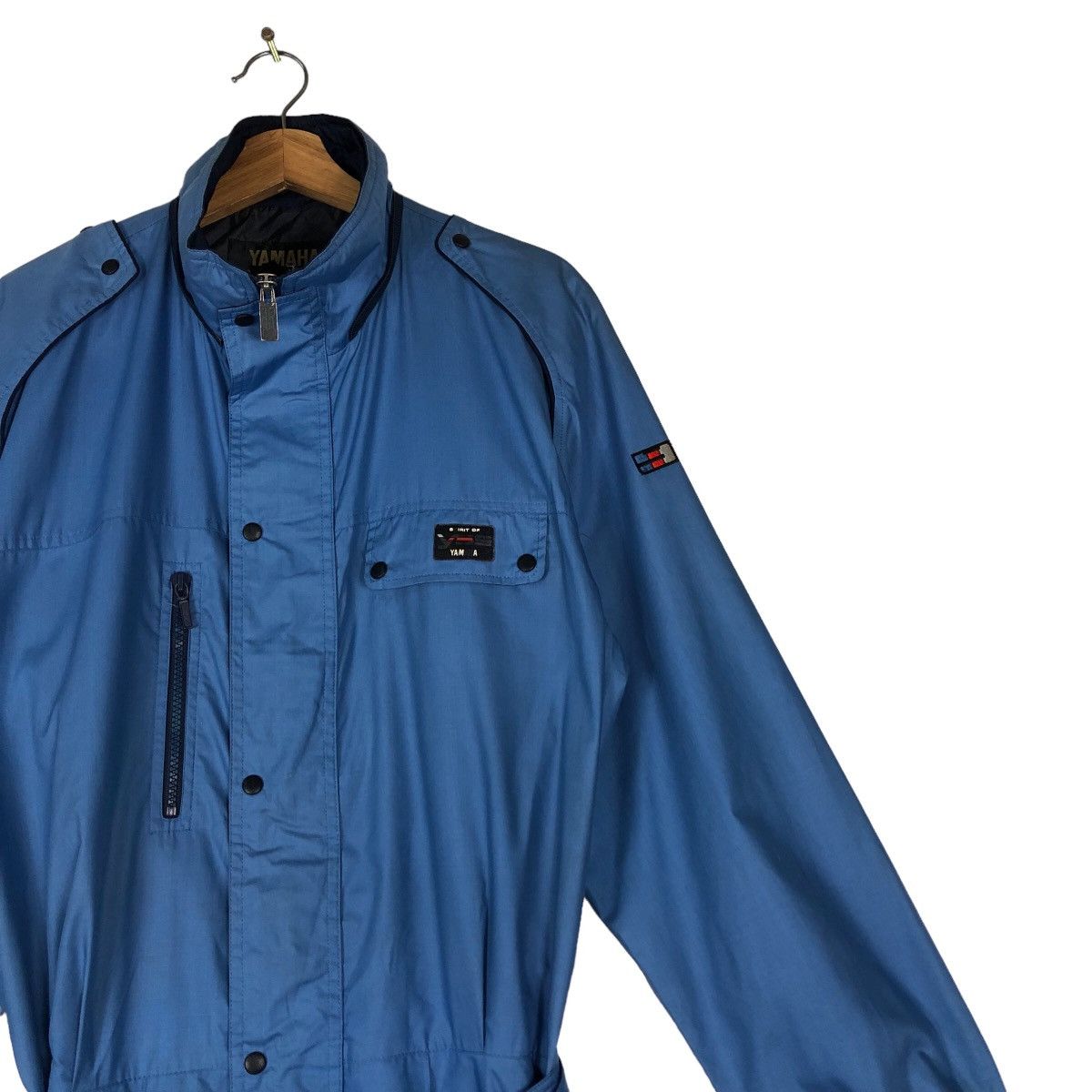 Japanese Brand 🔥90’s Vintage Overall Yamaha Racing Work Big Logo Ski Size US 32 / EU 48 - 5 Thumbnail