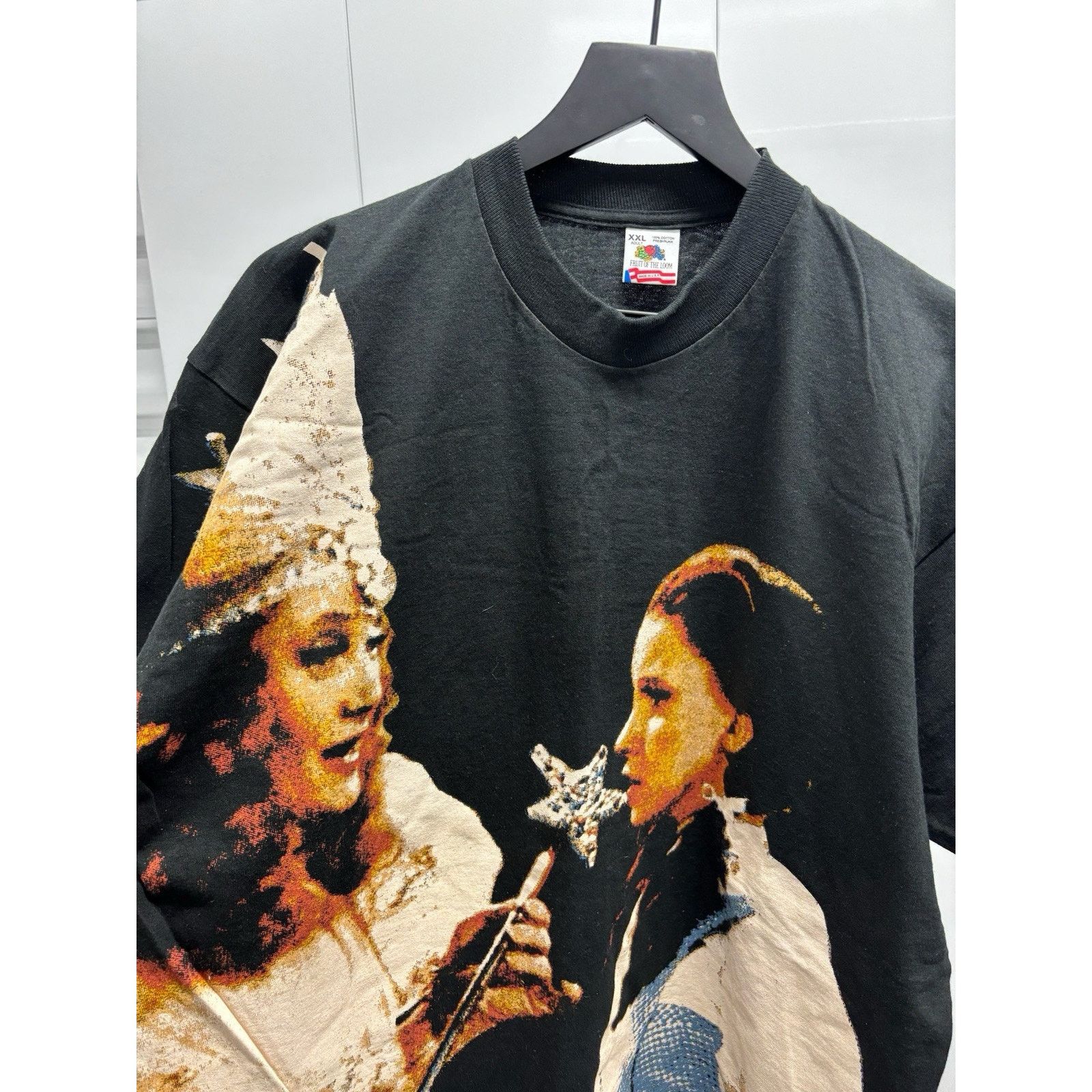 Fruit Of The Loom Vintage 1990s Wizard Of Oz All Over Print Shirt XXL Size US XXL / EU 58 / 5 - 3 Thumbnail
