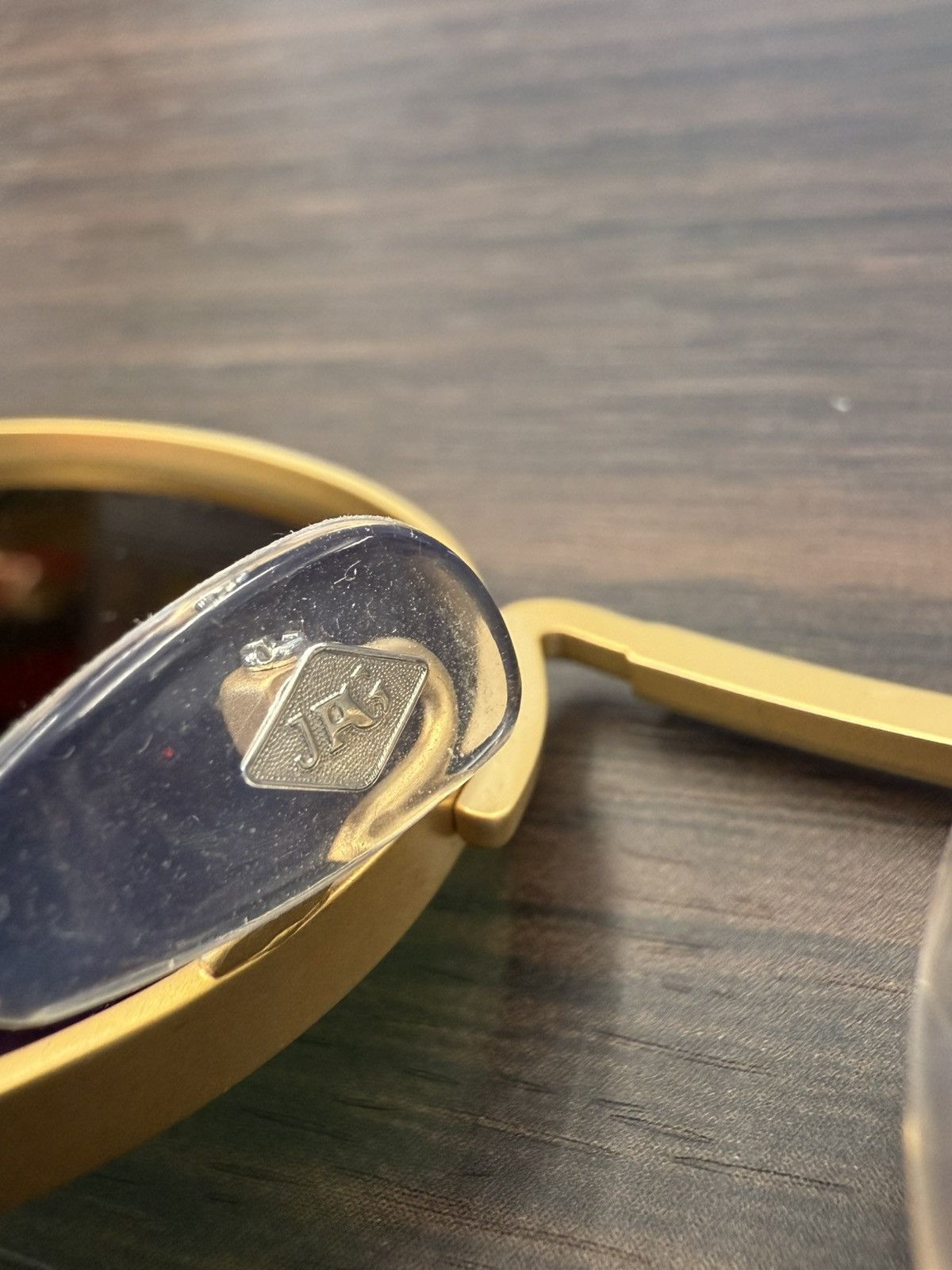 Jean Paul Gaultier SS19 Supreme Jean Paul Gaultier Sunglasses Gold 56-8171 Size ONE SIZE - 9 Thumbnail