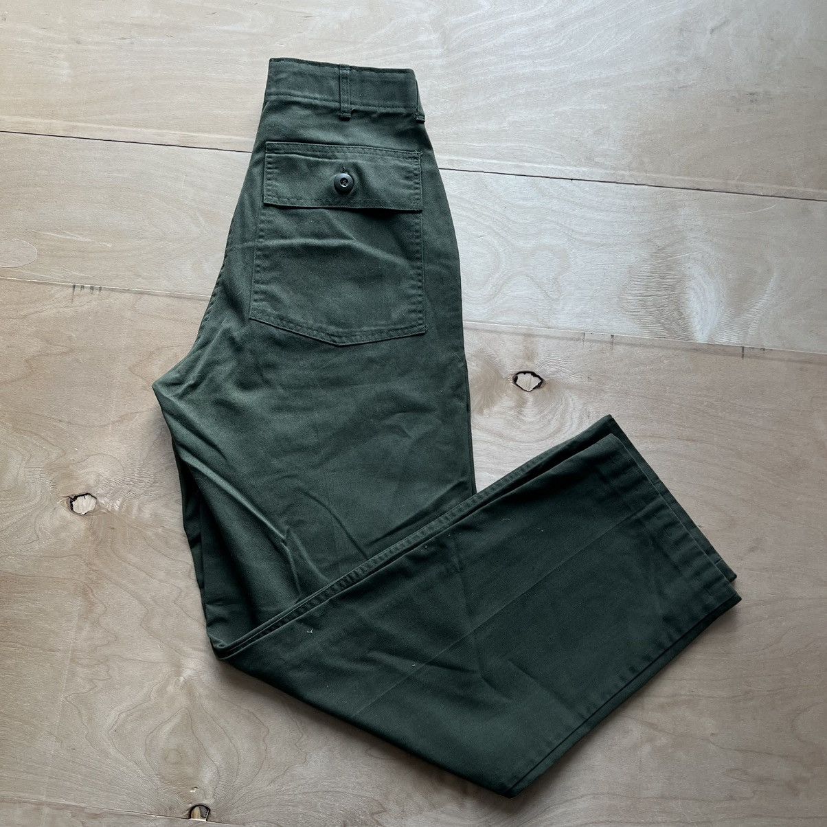 Vintage Vintage Military OG 507 Pants 26x28.5 Green Army Workwear Size US 26 / EU 42 - 11 Preview
