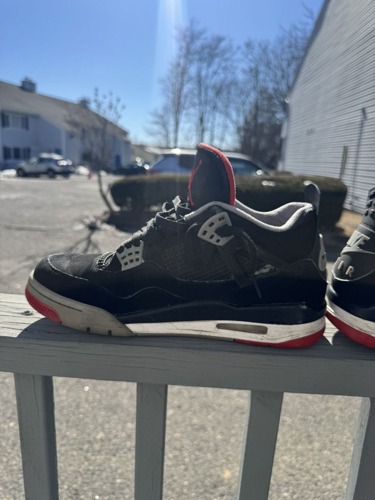 Jordan Brand Jordan Retro 4 Bred Size 9 Size US 9 / EU 42 - 8 Thumbnail