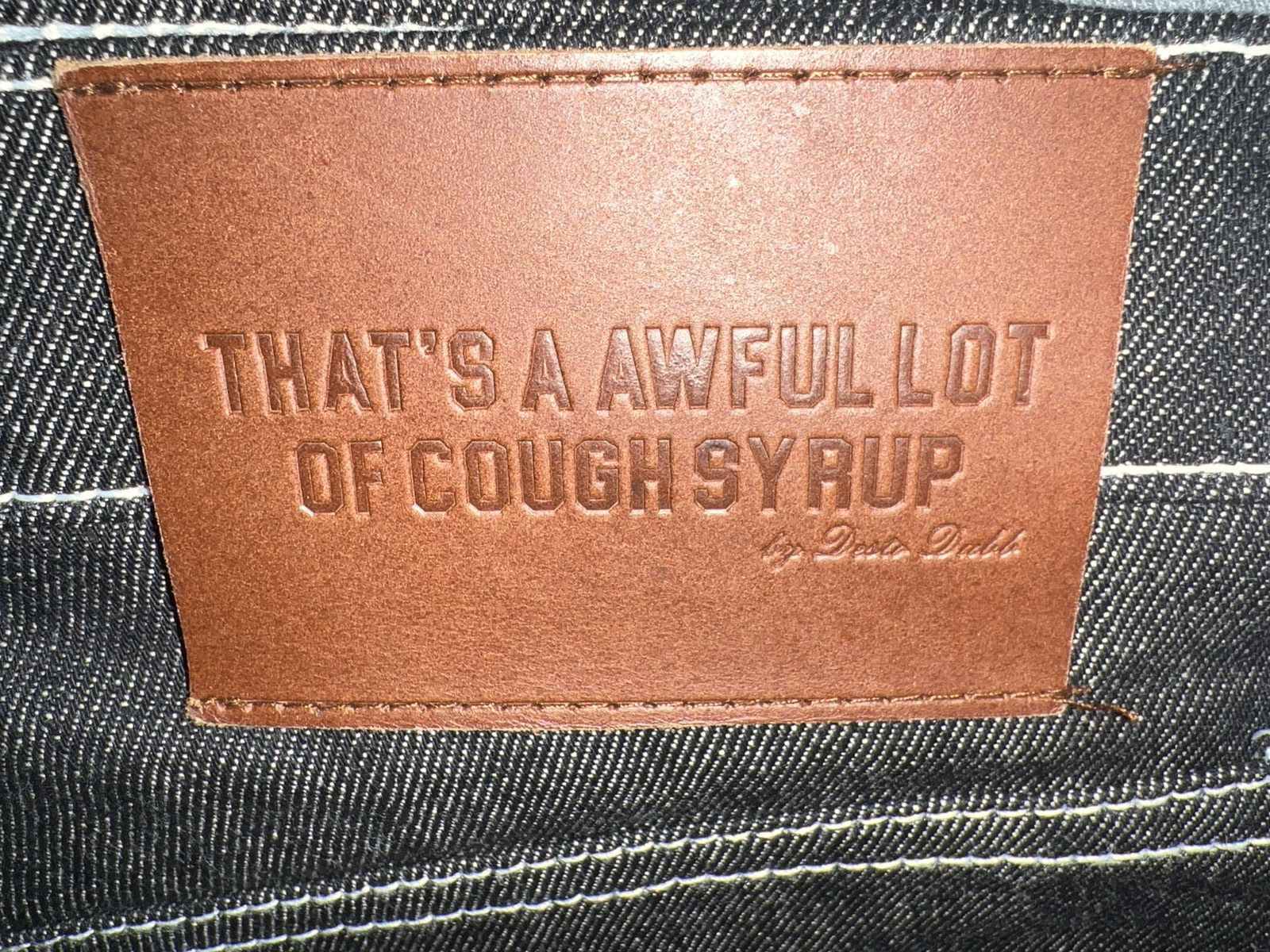 Awful Lot of Cough Syrup Awful Lot Of Cough Syrup Denim Jeans Size 32 Size US 32 / EU 48 - 3 Thumbnail