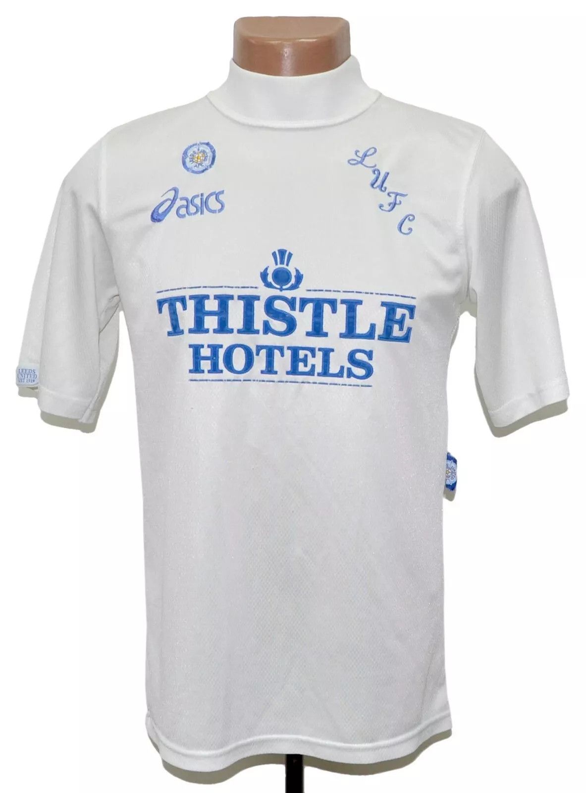 Asics LEEDS UNITED 1995/1996 FOOTBALL SHIRT JERSEY ASICS SIZE S Size US S / EU 44-46 / 1 - 1 Thumbnail