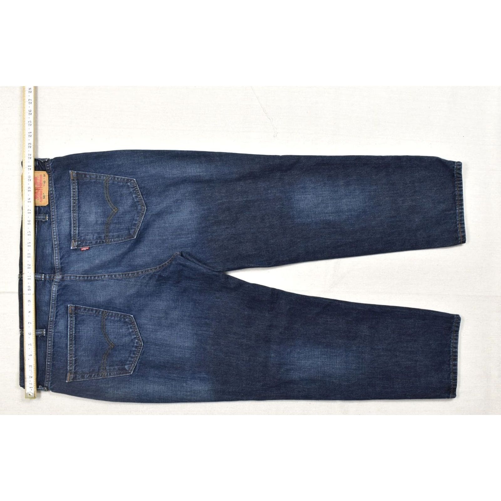 Levi's Levi's 541 Athletic Taper Jeans Blue Denim W42 L30 Cotton Blend Stretch 5-Pocket Logo Zip Men Regular Size Size US 42 / EU 58 - 5 Thumbnail