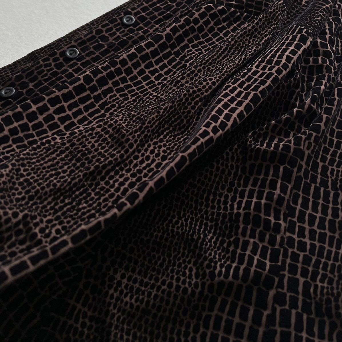 Other NARACAMICIE ALL-OVER DESIGN VELVET BURNOUT SHIRT Size M / US 6-8 / IT 42-44 - 9 Thumbnail