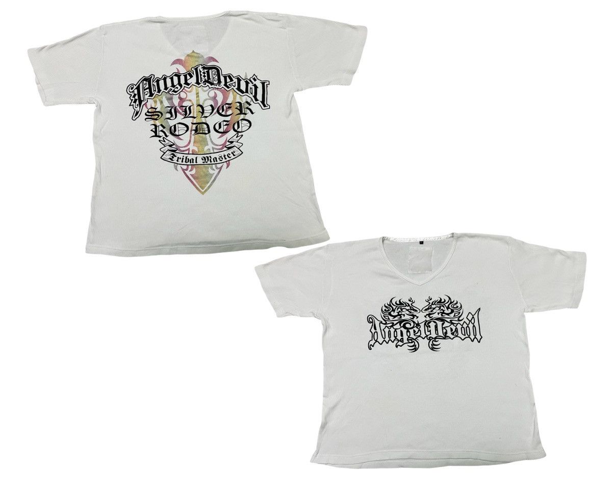 Japanese Brand × Seditionaries × Vintage 2000s CHROME HEARTS INSPIRED BRAND ANGEL DEVIL CROSS Size US L / EU 52-54 / 3 - 1 Thumbnail