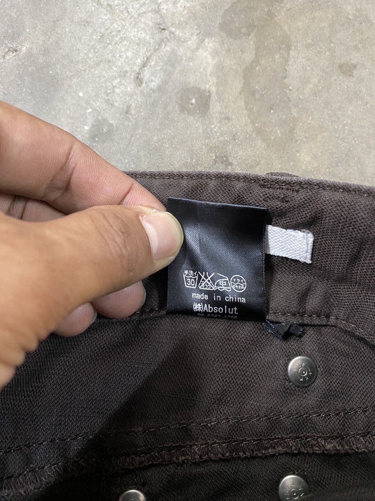 JNCO × Japanese Brand × Jean Flare Absolut Japan Wide Leg Baggy @217 Size US 28 / EU 44 - 5 Thumbnail