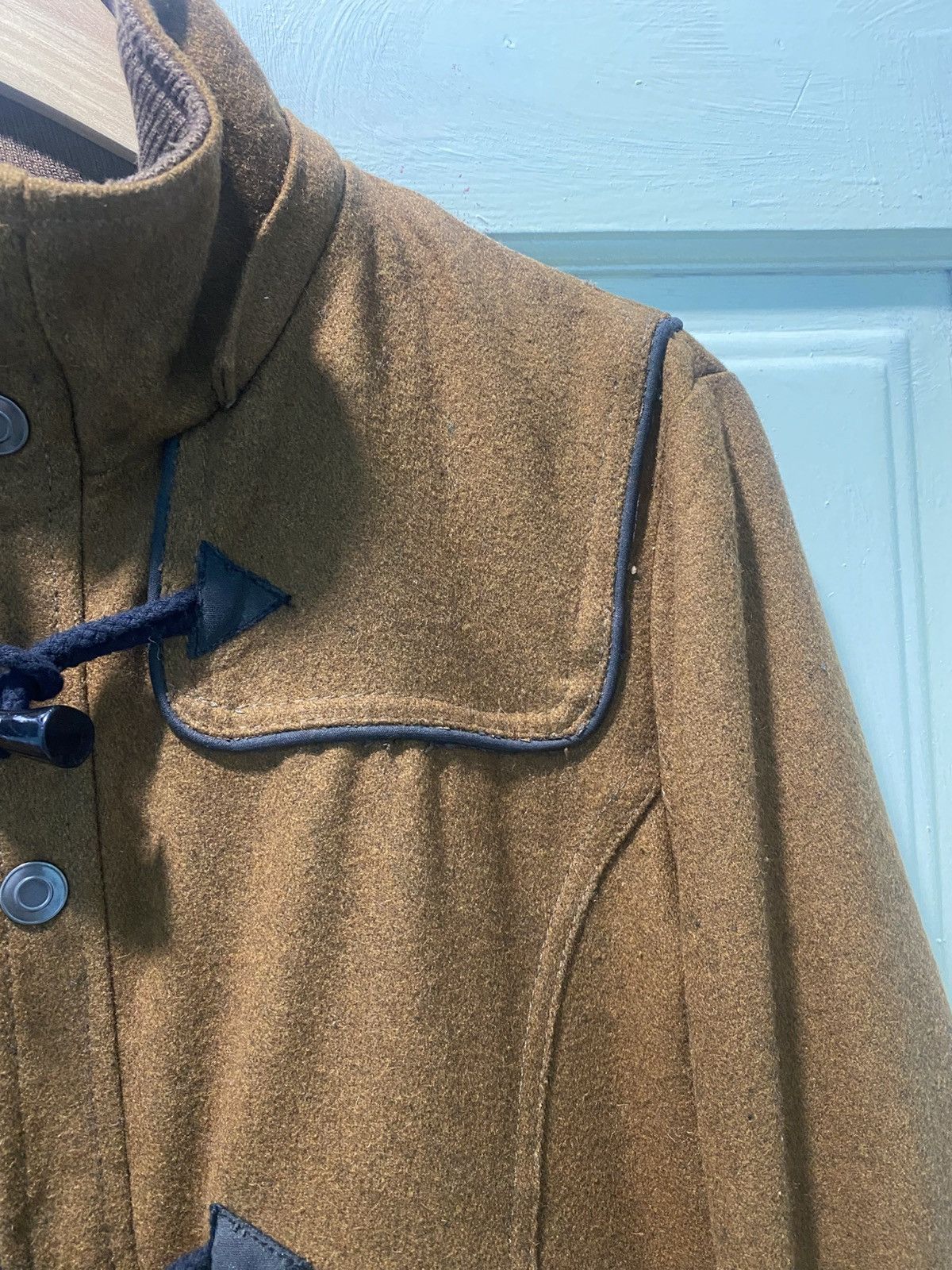 In The Attic In The Attic Wool Duffle Jacket Bikers Design Size L / US 10 / IT 46 - 5 Thumbnail