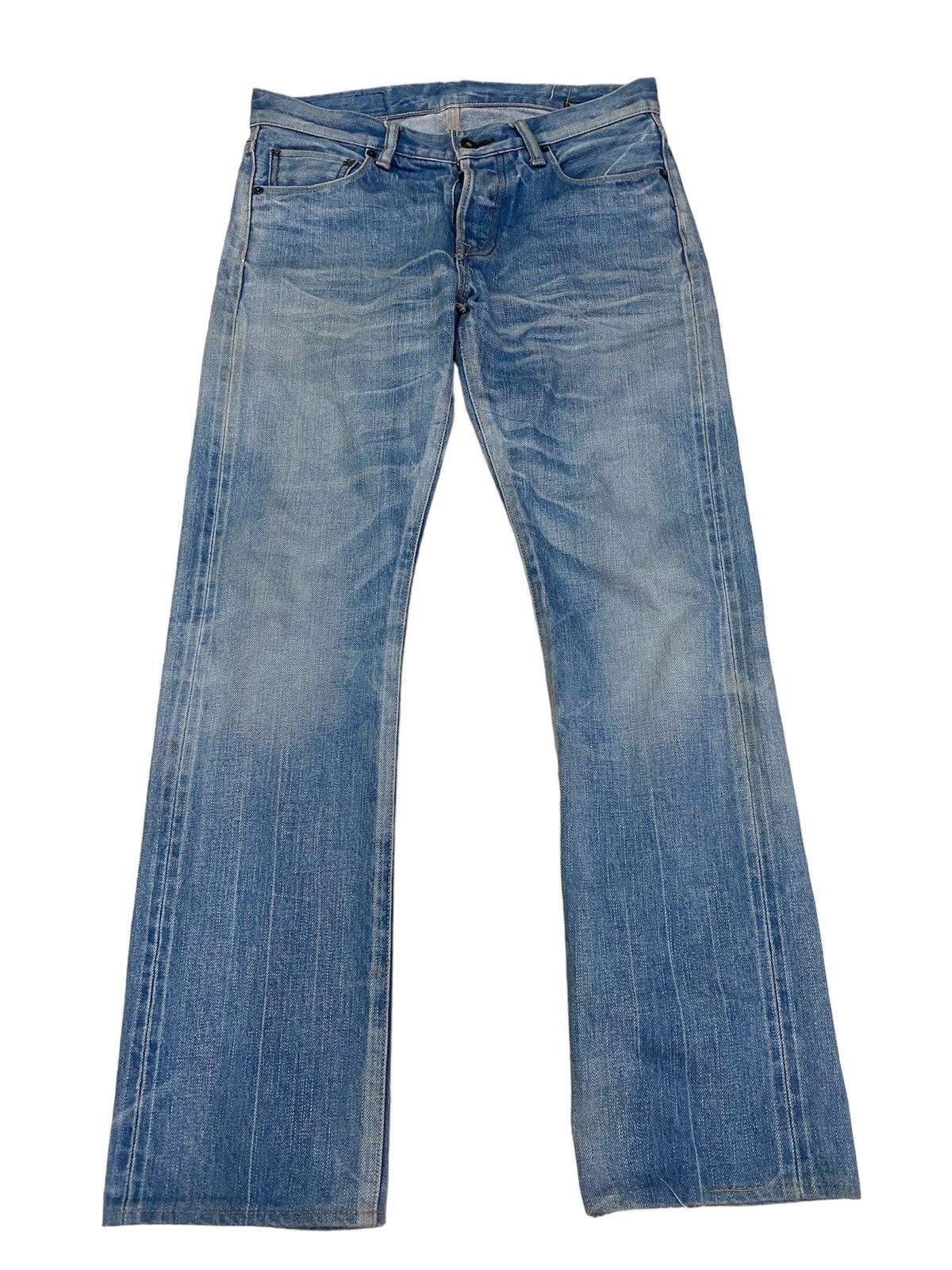 パンツ KURO / selvedge denim pants KURO(クロ) CROSS WIDE DENIM PANTSタックデニムパンツ980021