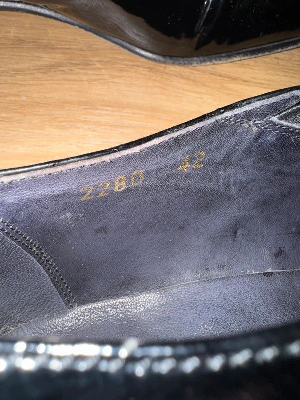Canali Canali Italy Patent Leather Black Loafers Flats Moccasins 42 Size US 9 / EU 42 - 11 Thumbnail