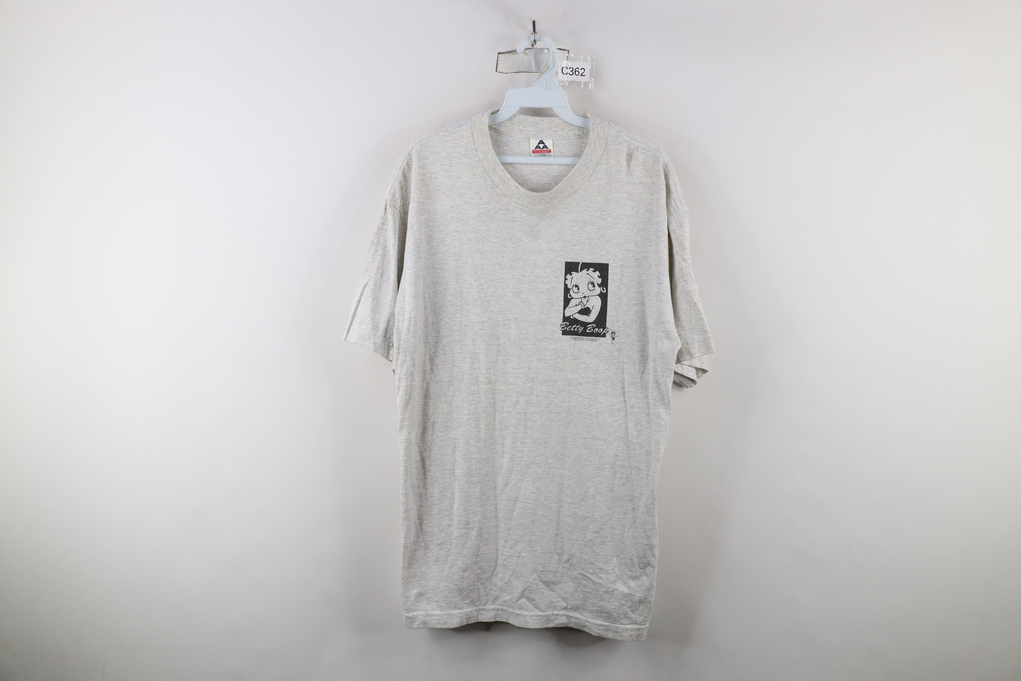 Vintage Vintage Y2K 2000 Betty Boop Short Sleeve T-Shirt Gray Size US L / EU 52-54 / 3 - 1 Thumbnail