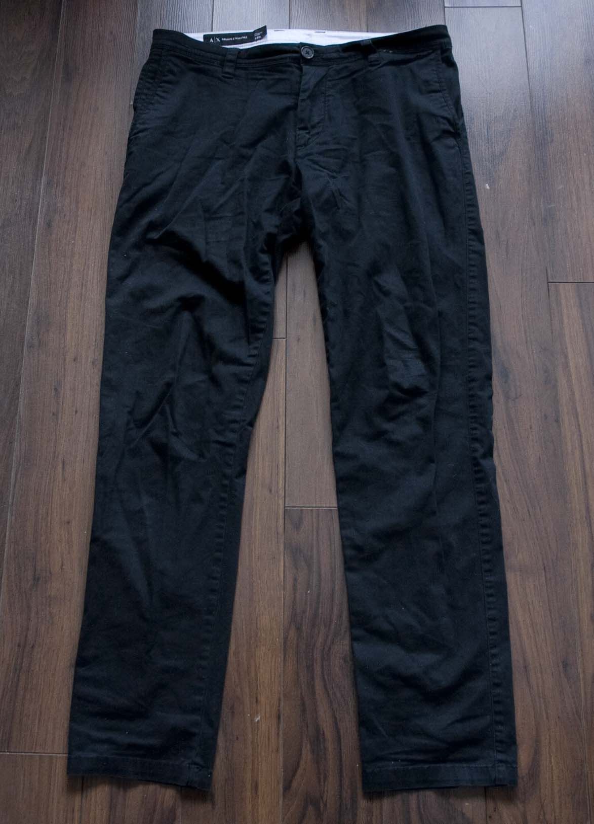 Armani Exchange Armani Exchange Pants Cotton Size 33x30.5 Size US 33 - 1 Thumbnail