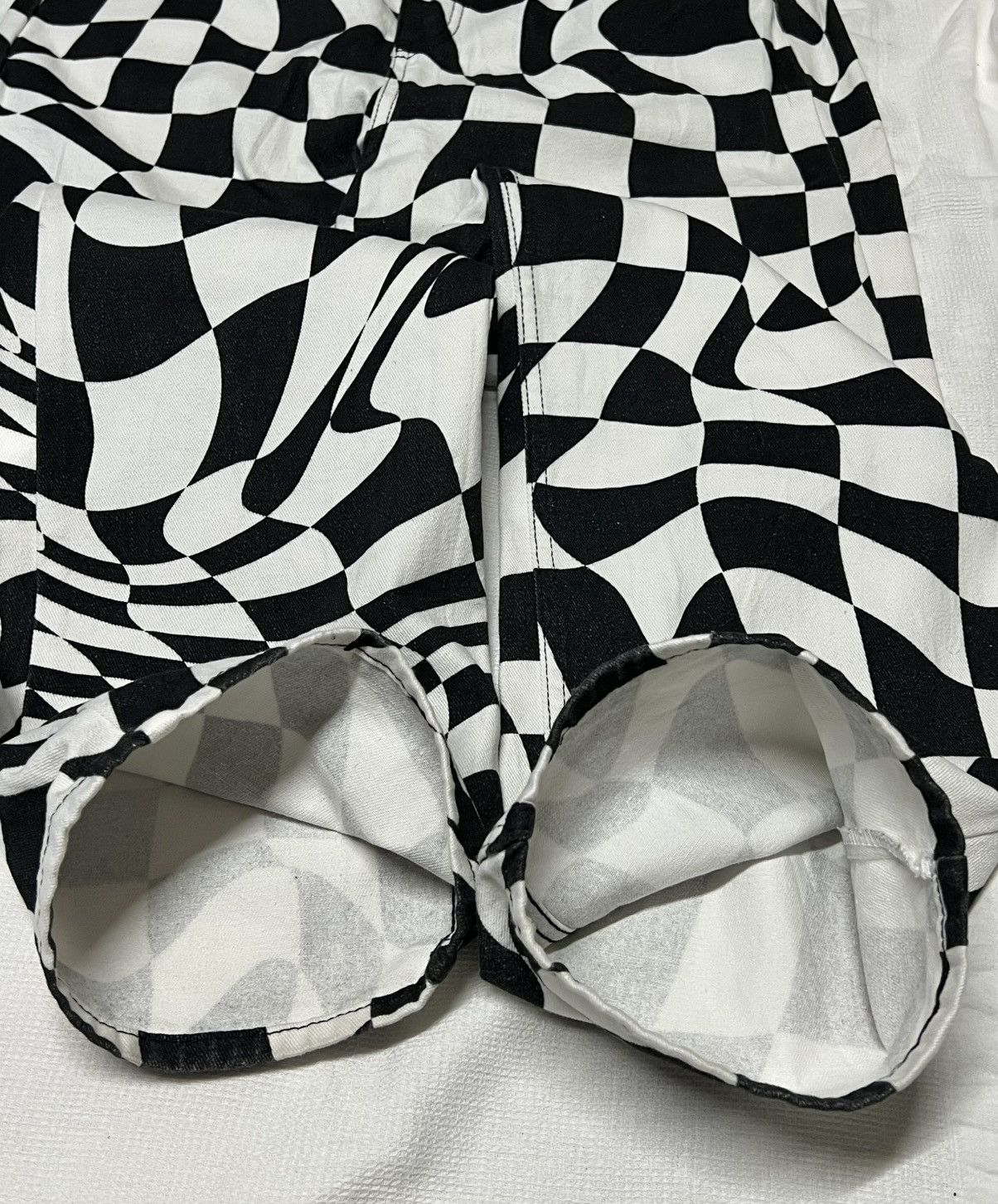 Jaded London 🔥HOT DROPS🔥 Jaded London Check Mate Relaxed Jeans Size US 32 / EU 48 - 5 Thumbnail