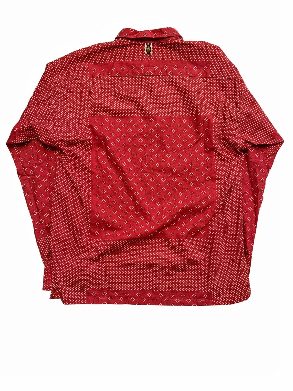 Visvim Sz1 Bandana Kerchief Red Shirt Tunic Size US S / EU 44-46 / 1 - 2 Thumbnail