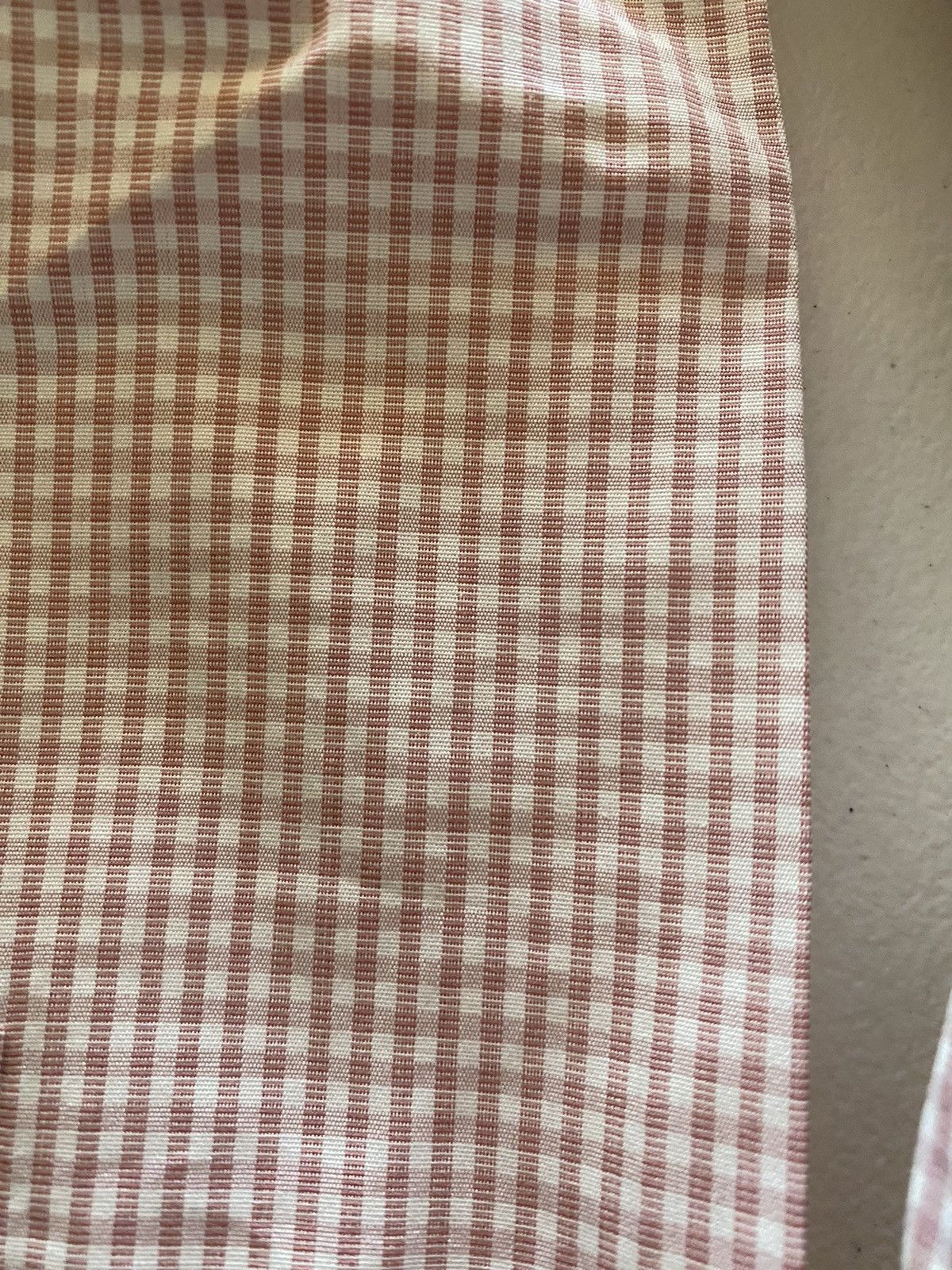 Tom Ford Tom Ford light pink gingham check shirt 17 43e NEW Size US L / EU 52-54 / 3 - 8 Thumbnail