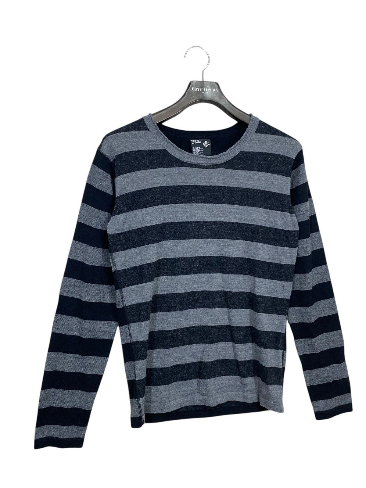 Japanese Brand Vintage PPFM tshirt longsleeve striped kurt cobian style Size US L / EU 52-54 / 3 - 3 Thumbnail