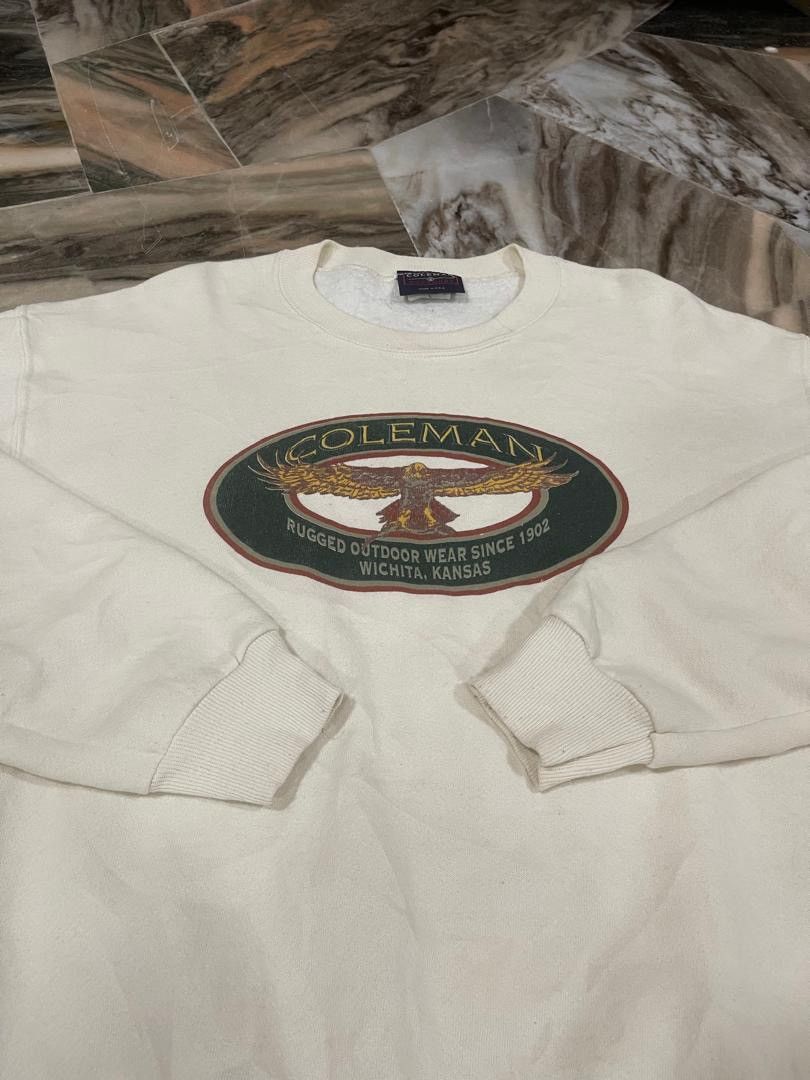 Coleman Vintage 90s Coleman Outdoor Sweatshirt Streetwear Size US L / EU 52-54 / 3 - 7 Thumbnail