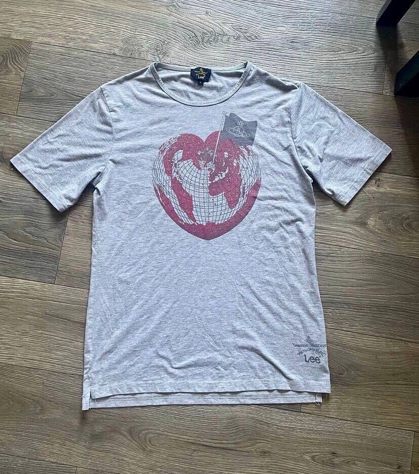 Vintage Rare Vivienne Westwood x Lee Heart Logo T-shirt Size US M / EU 48-50 / 2 - 1 Preview