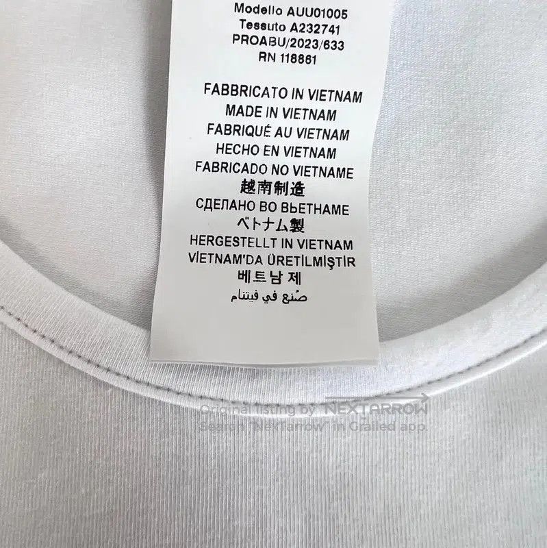 Versace Versace Men's Summer White Cotton T-Shirt . Size US S / EU 44-46 / 1 - 4 Thumbnail