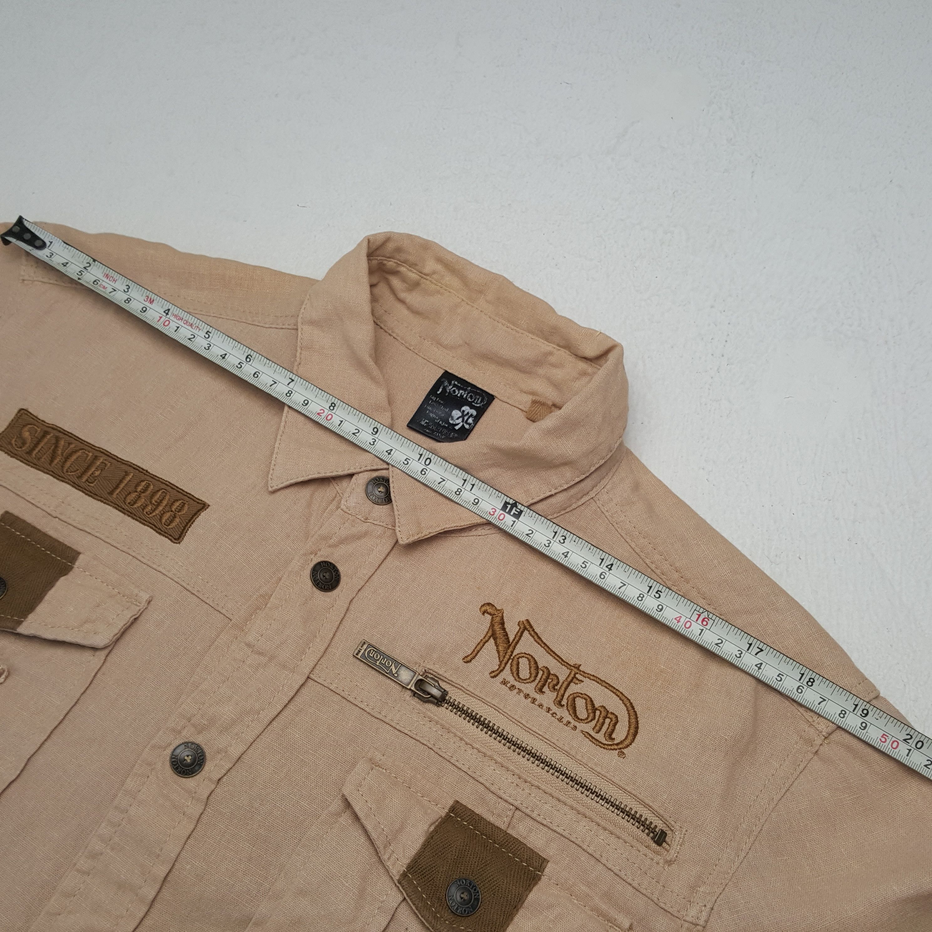Norton NORTON MOTORCYCLES Racing Style Jacket C293N9 Size US M / EU 48-50 / 2 - 6 Thumbnail