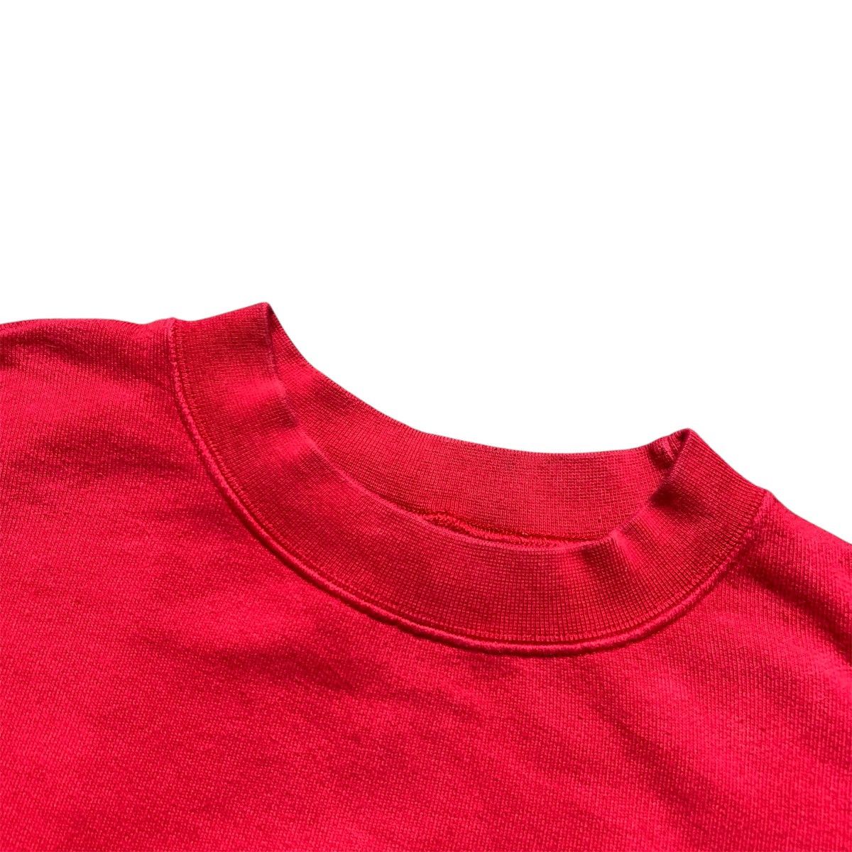 Benetton Vintage 90s Benetton Red Sweetshirt Size US L / EU 52-54 / 3 - 3 Thumbnail