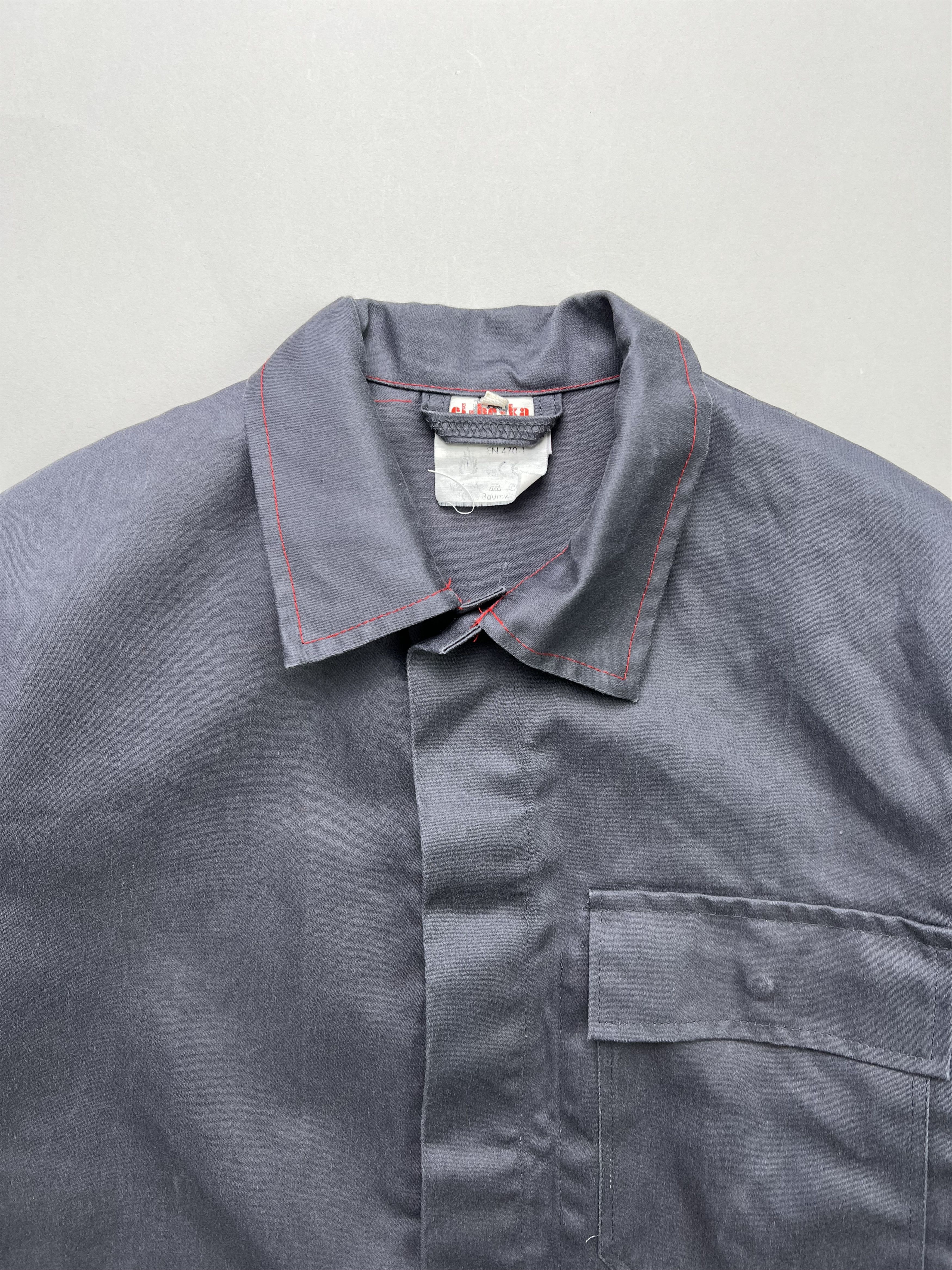 Vintage French Work Jacket Vintage Grey Size US L / EU 52-54 / 3 - 2 Thumbnail