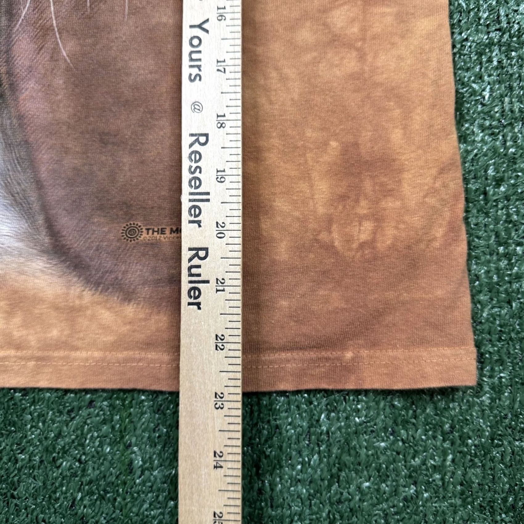 The Mountain The Mountain Graphic T Shirt Men S Brown Short Sleeve Dog Logo Casual Tee Size US S / EU 44-46 / 1 - 6 Thumbnail