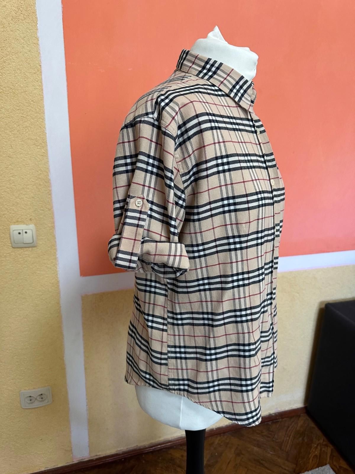 Burberry Women's BURBERRY London Nova Check Cotton Shirt Button-Up Size XL / US 12-14 / IT 48-50 - 4 Thumbnail