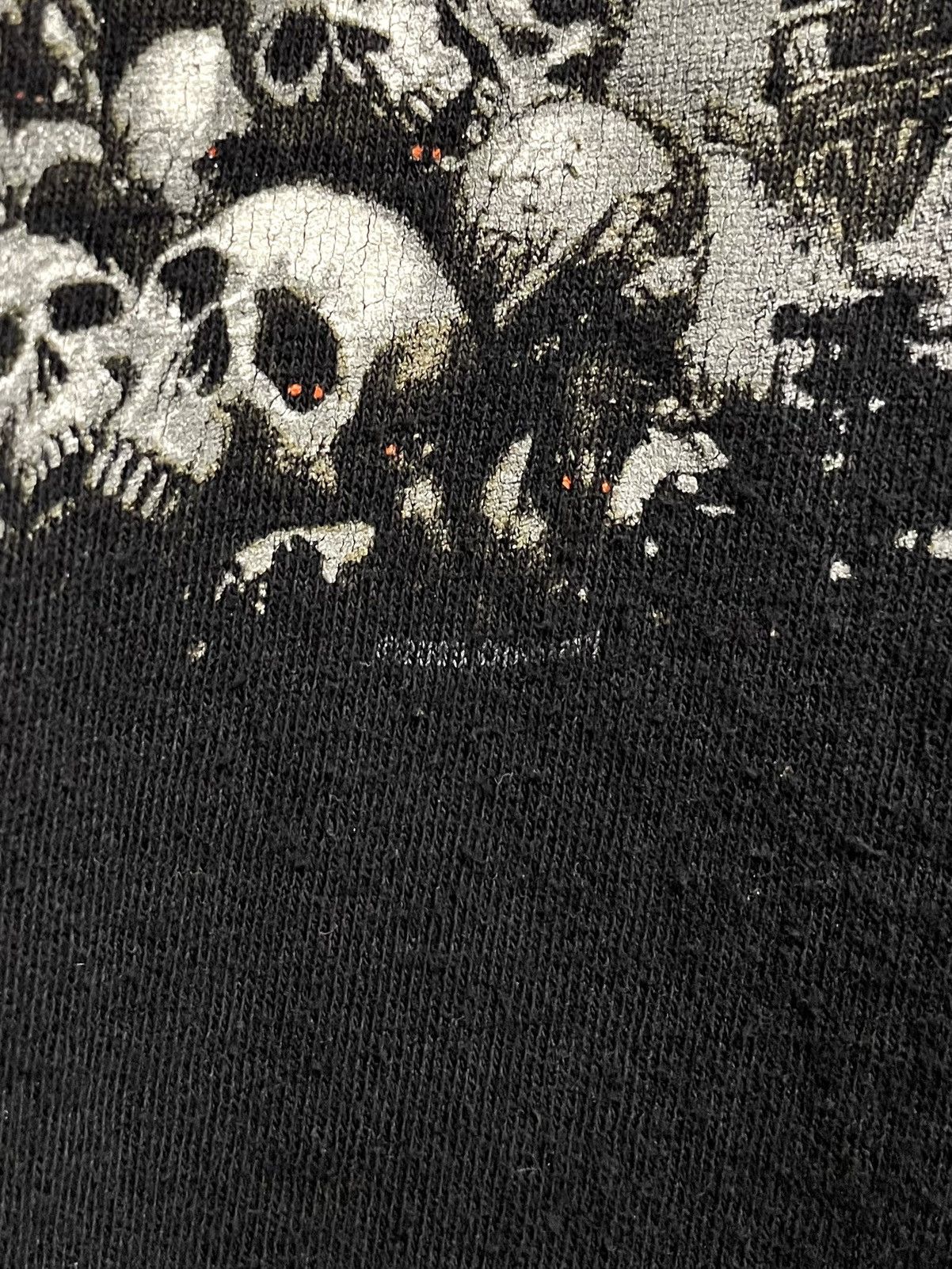 Band Tees Vintage 2005 Obituary Cause Of Death Metal Band T-Shirt Size US M / EU 48-50 / 2 - 3 Thumbnail