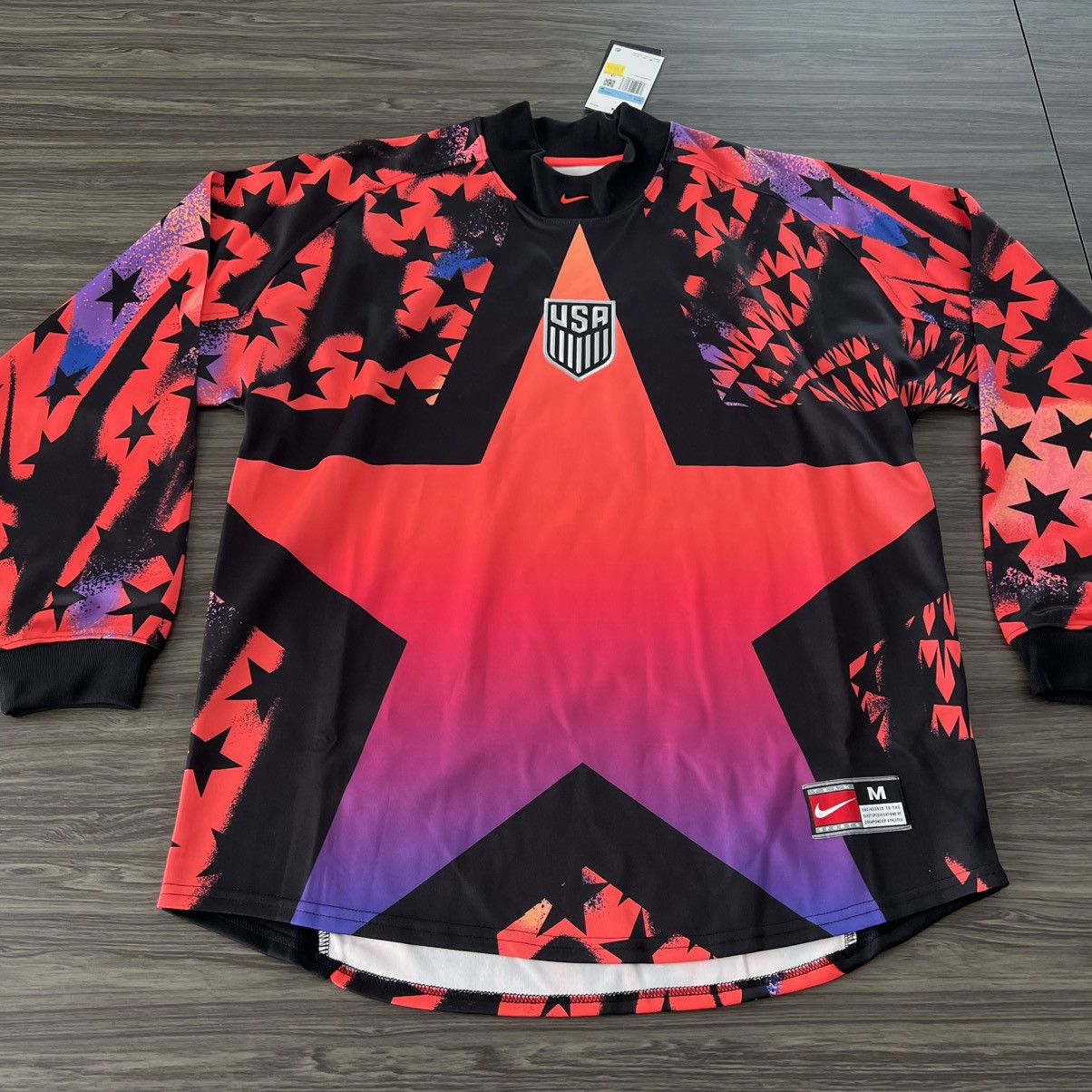 Nike NWT Nike United States goalkeeper soccer jersey size medium Size US M / EU 48-50 / 2 - 1 Thumbnail
