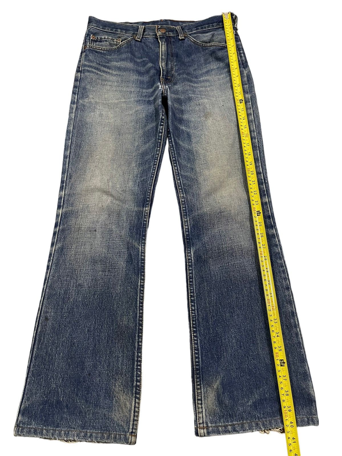Levi's Vintage 90s Levis Japan Blue Wash Style Bootcut Jeans Size US 32 / EU 48 - 10 Thumbnail
