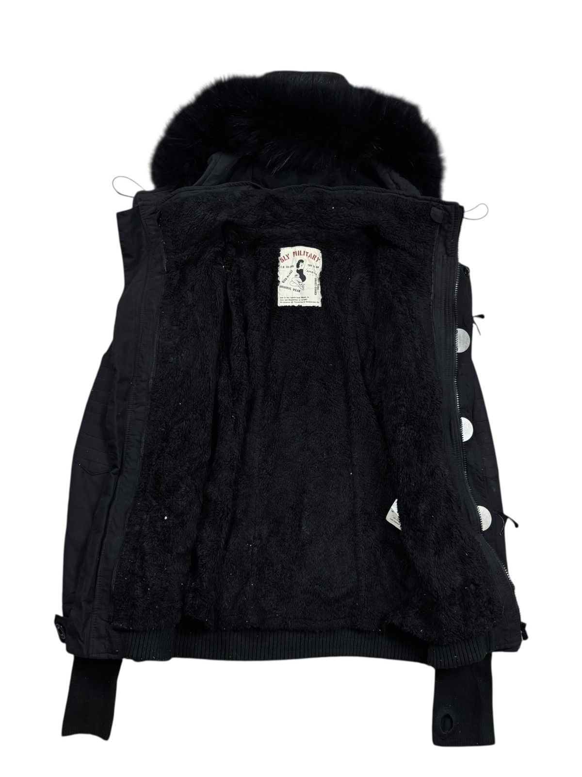 14th Addiction 2000s SLY - Vkei Style Fur Hoodie Jacket Size US M / EU 48-50 / 2 - 2 Thumbnail