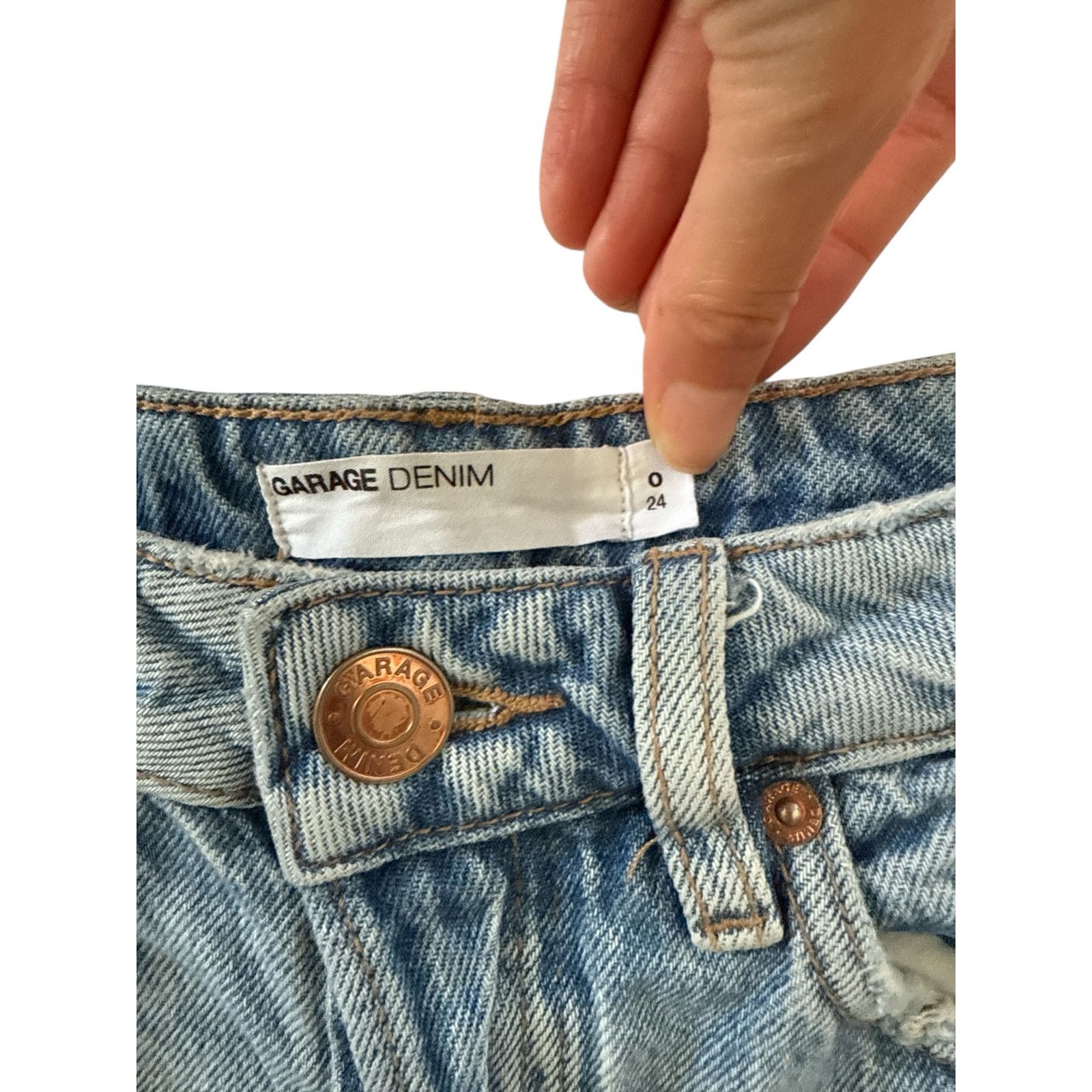 Garage Garage Denim Women’s Bermuda cutoff shorts Size 24 Size 24" / US 00 / IT 34 - 4 Thumbnail
