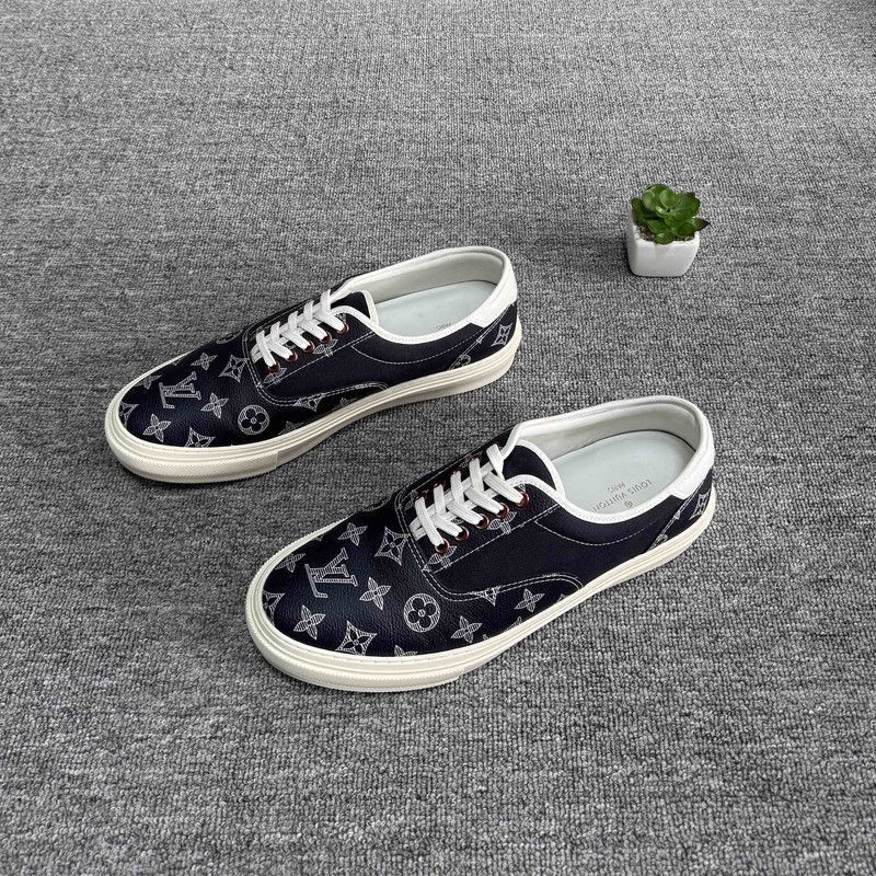 Louis Vuitton Louis Vuitton Stylish Casual Sneakers in Blue -2508 Size US 9.5 / EU 42-43 - 1 Thumbnail