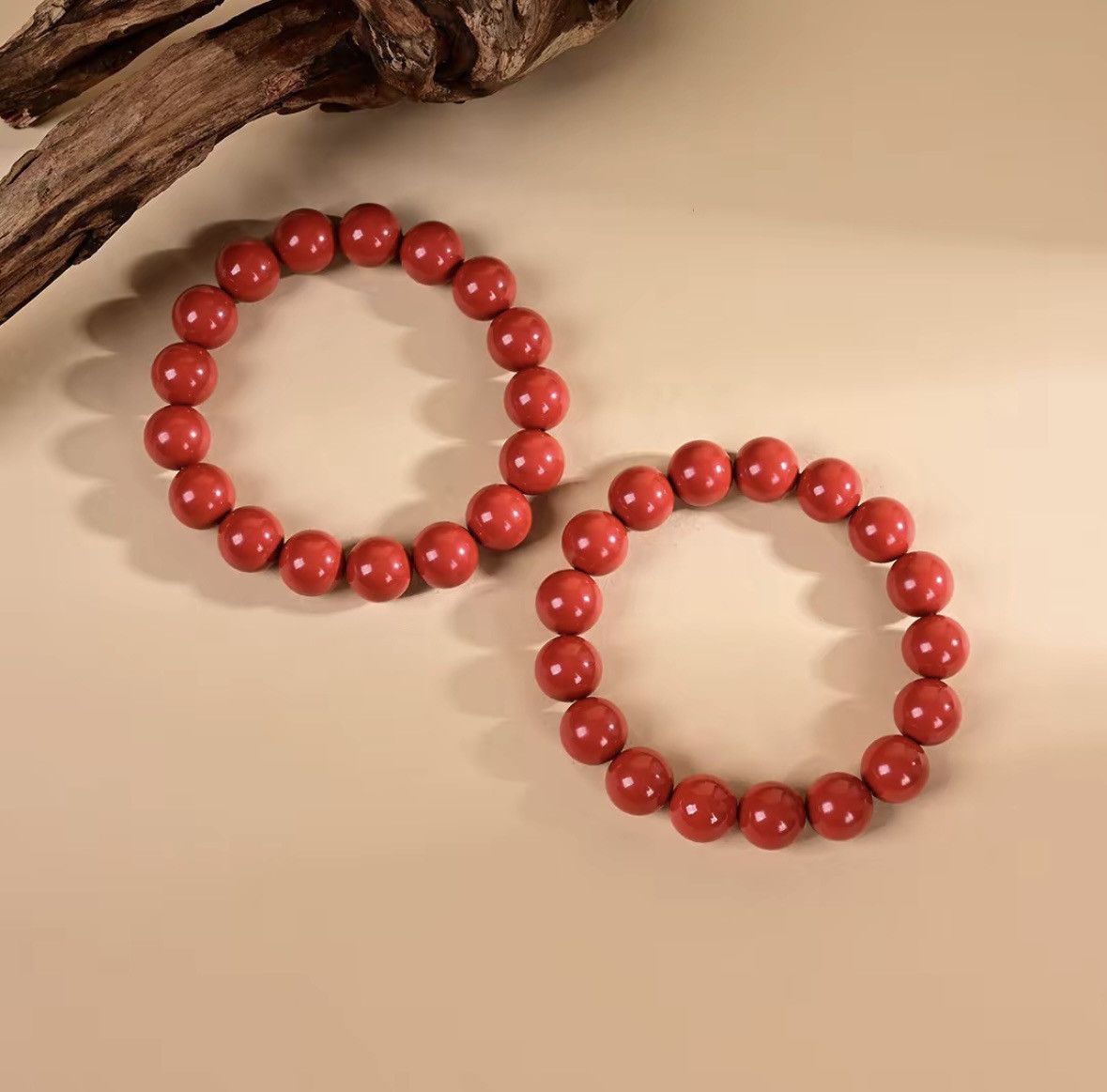 Other Red Cinnabar Bracelet Size ONE SIZE - 3 Thumbnail