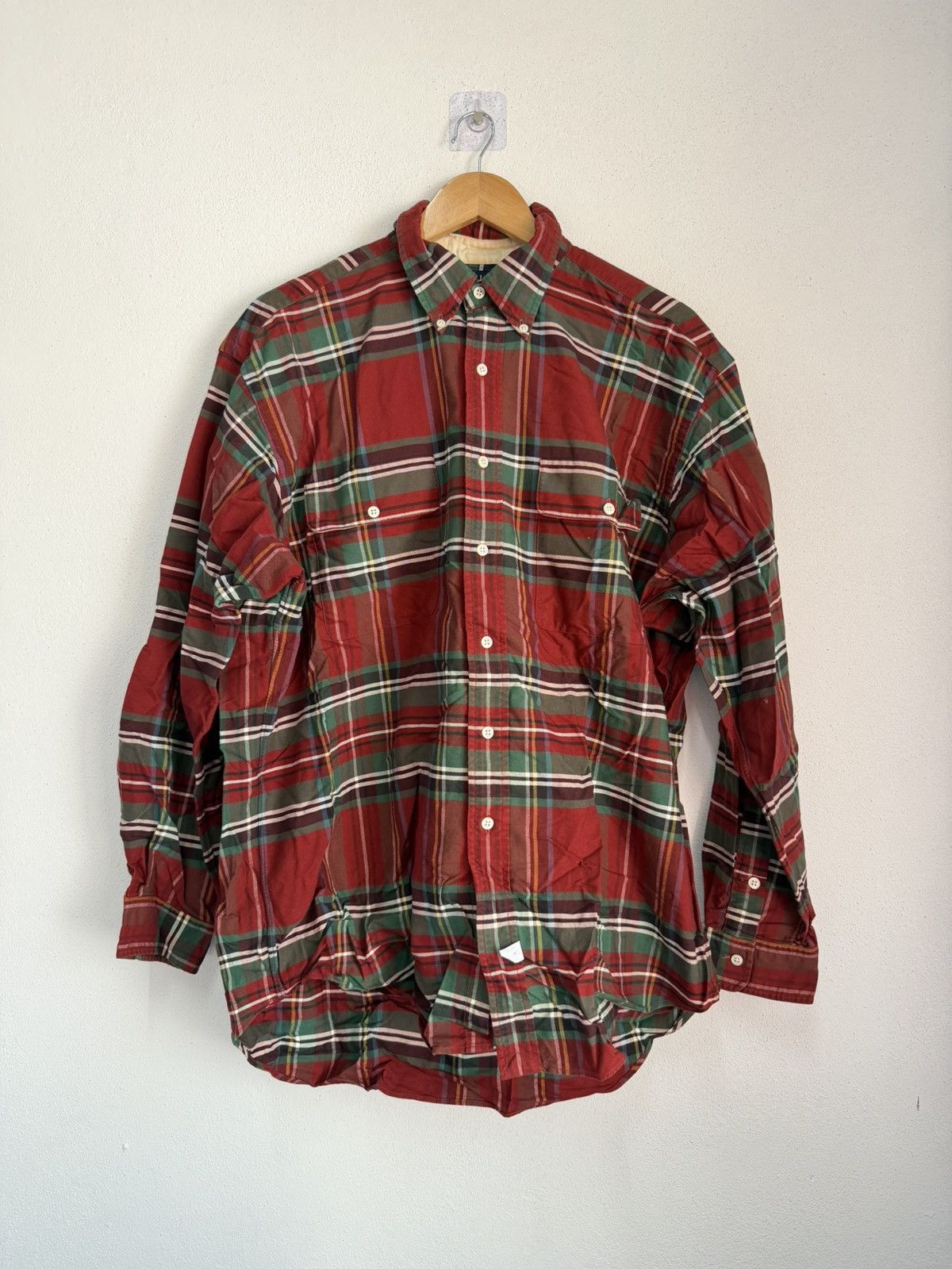 Ralph Lauren Ralph Lauren Long Plaid Shirt Size US L / EU 52-54 / 3 - 1 Thumbnail
