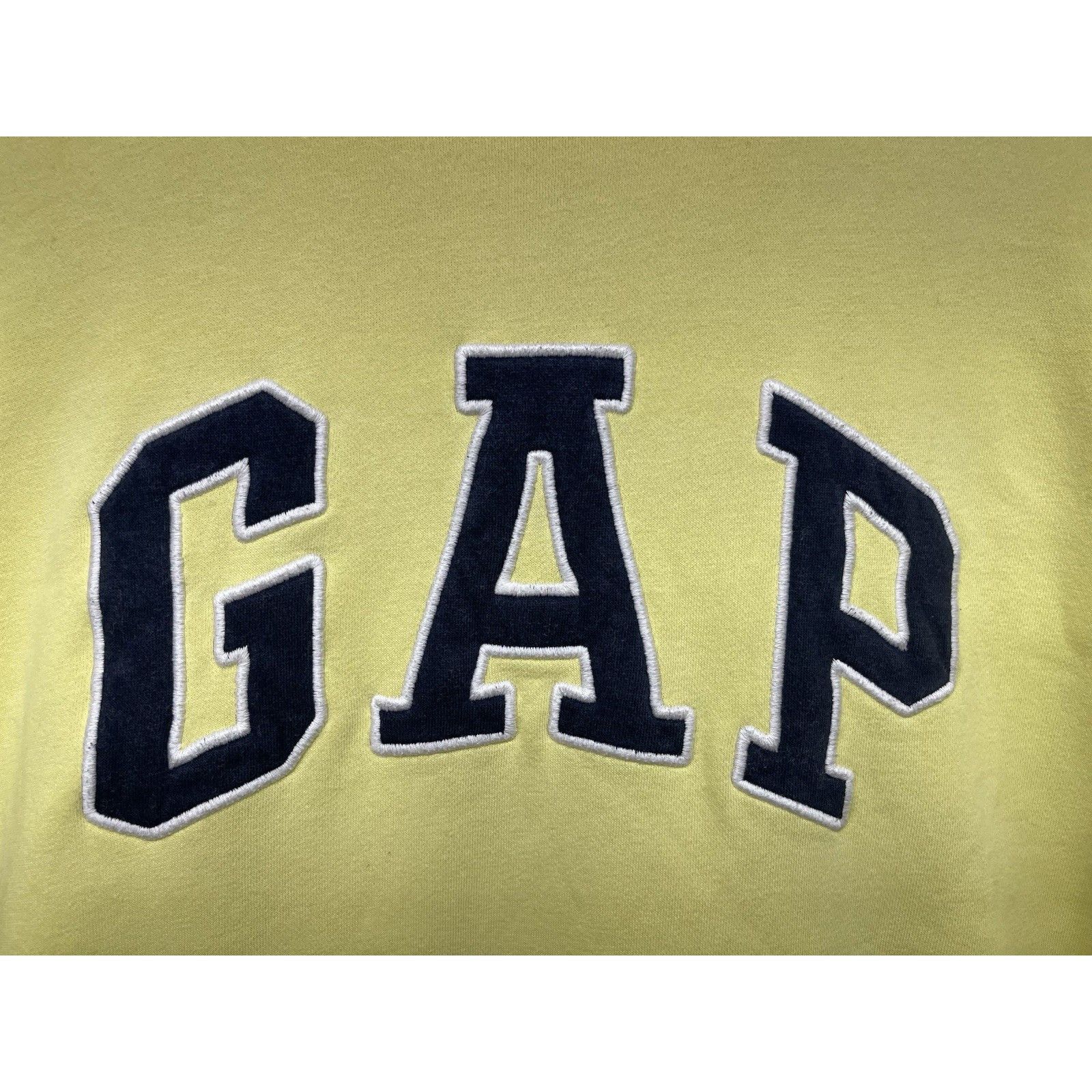 Gap VTG GAP Vintage Arch Logo Hooded Sweatshirt Mens Large Yello Size US L / EU 52-54 / 3 - 3 Thumbnail