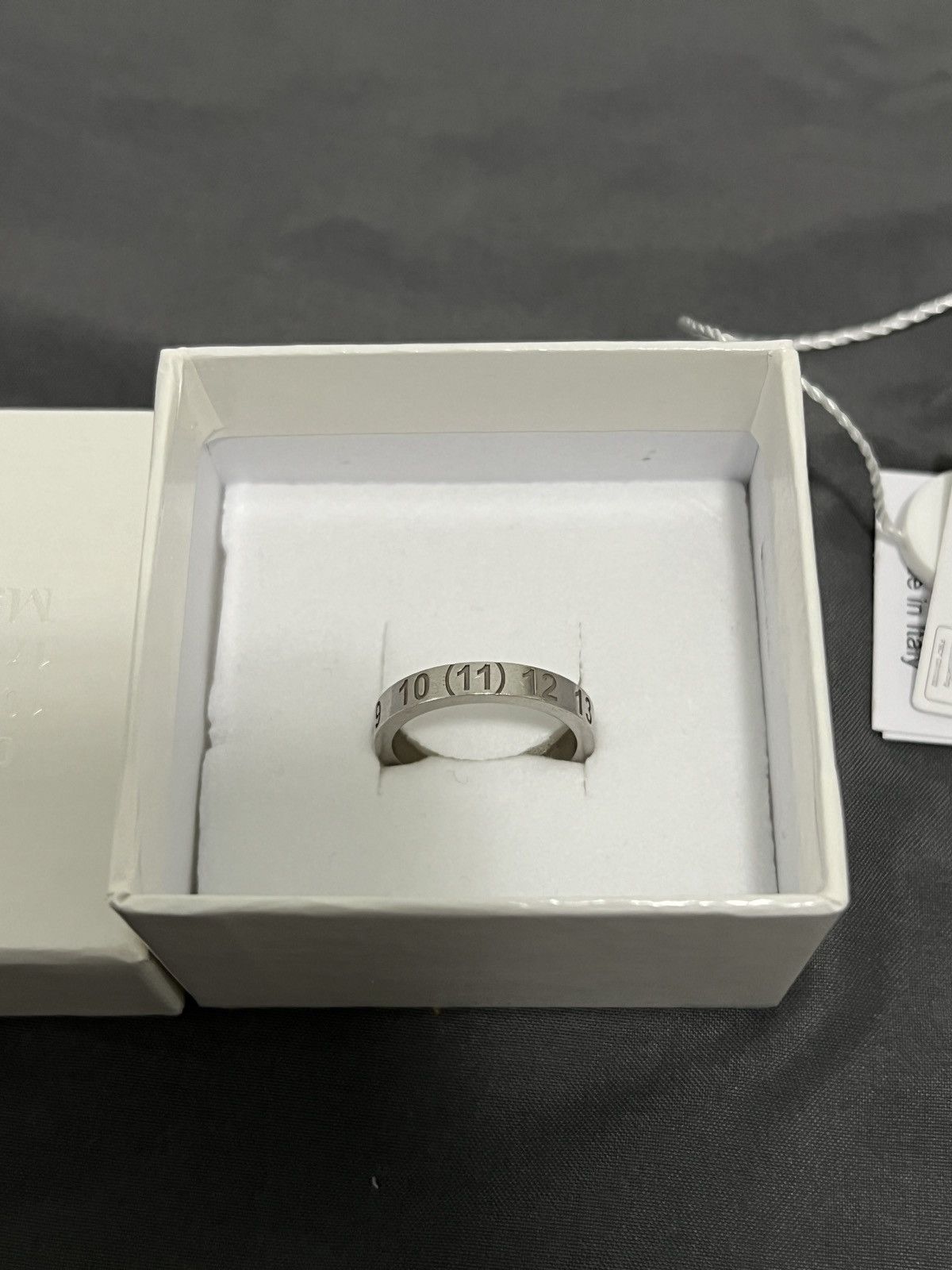 Maison Margiela Maison Margiela Silver Numbers Ring | Grailed