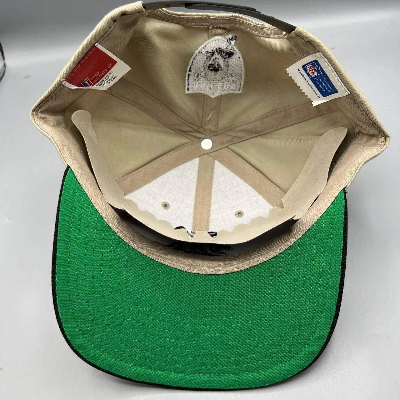 Twins Enterprise Inc. × Vintage Las Vegas Raiders Hat Men Twins Enterprise NFL Snap Back Cap Size ONE SIZE - 3 Thumbnail