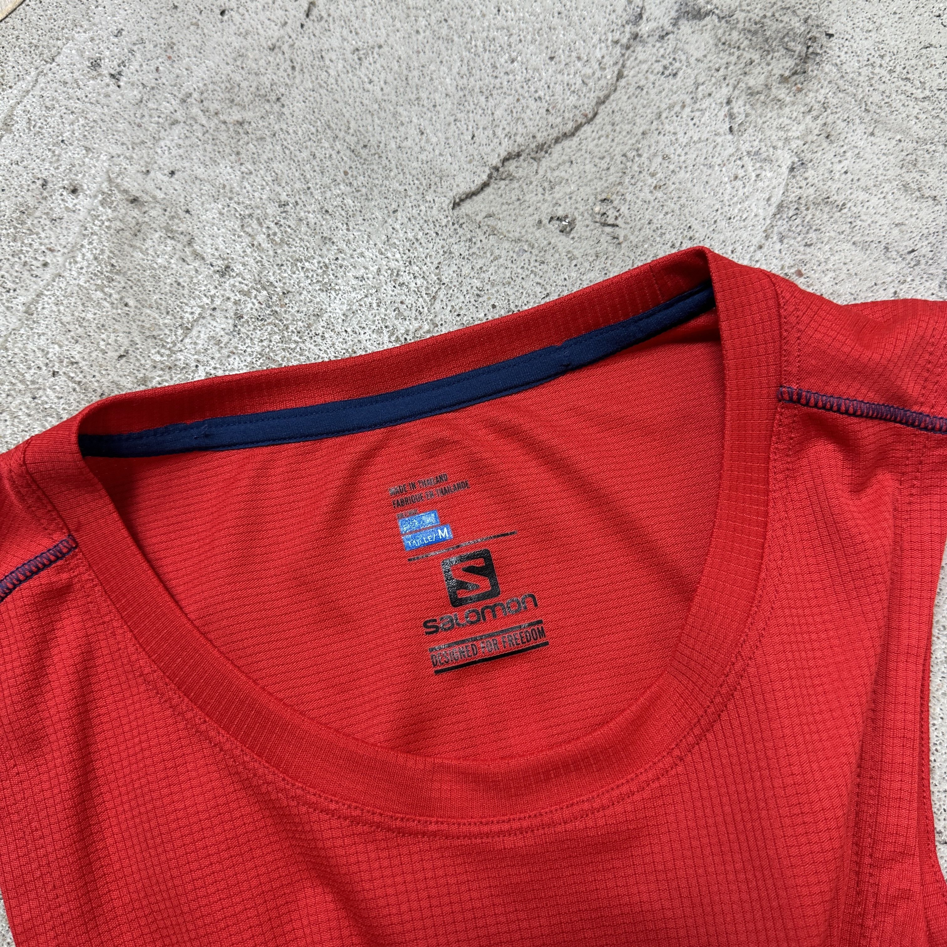 Salomon Vintage Sporty Streetwear Salomon Running Top Y2K Size US S / EU 44-46 / 1 - 4 Thumbnail